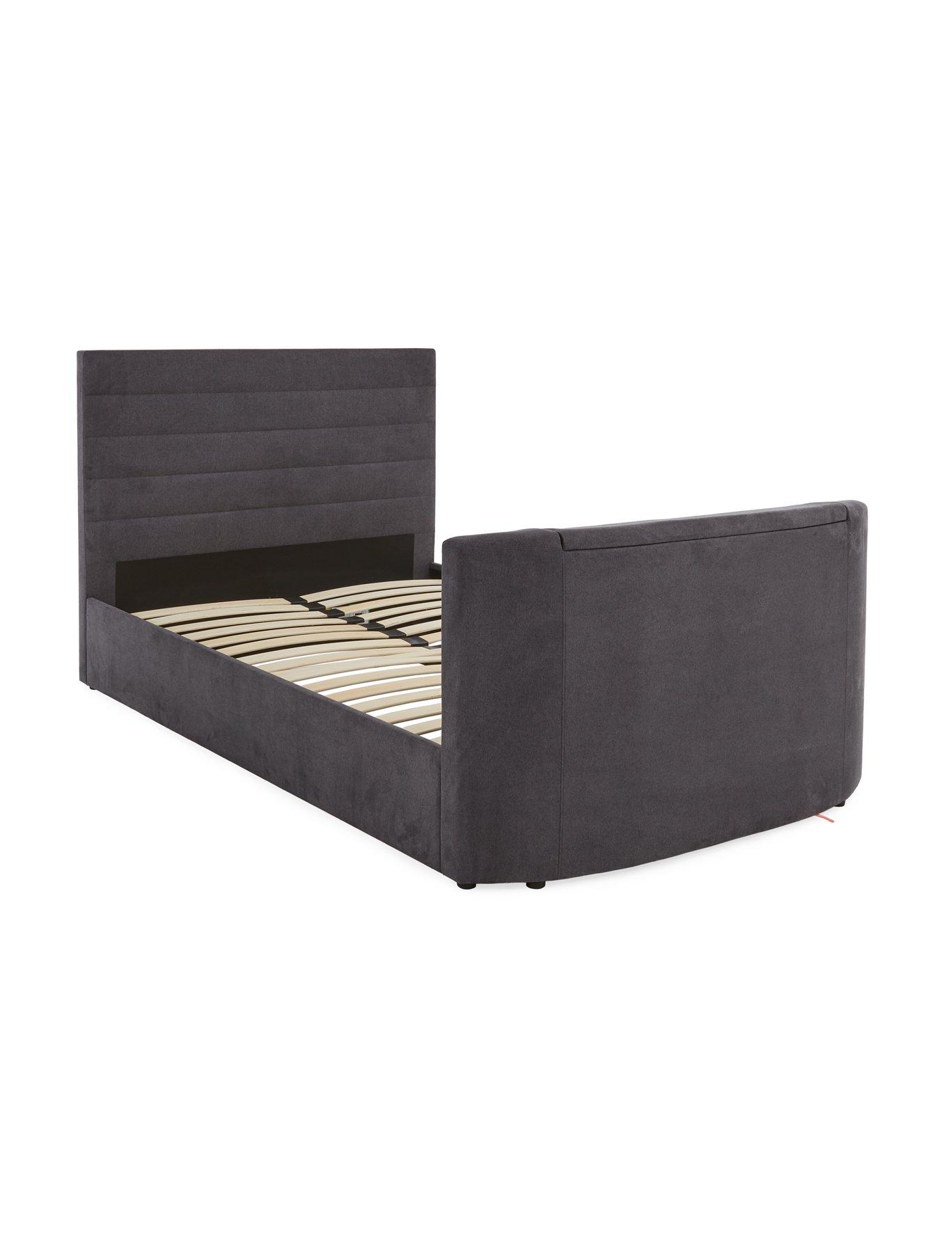 very-home-kingsley-fabric-tv-bed-frame-fits-up-to-32-inch-tv-charcoaloutfit