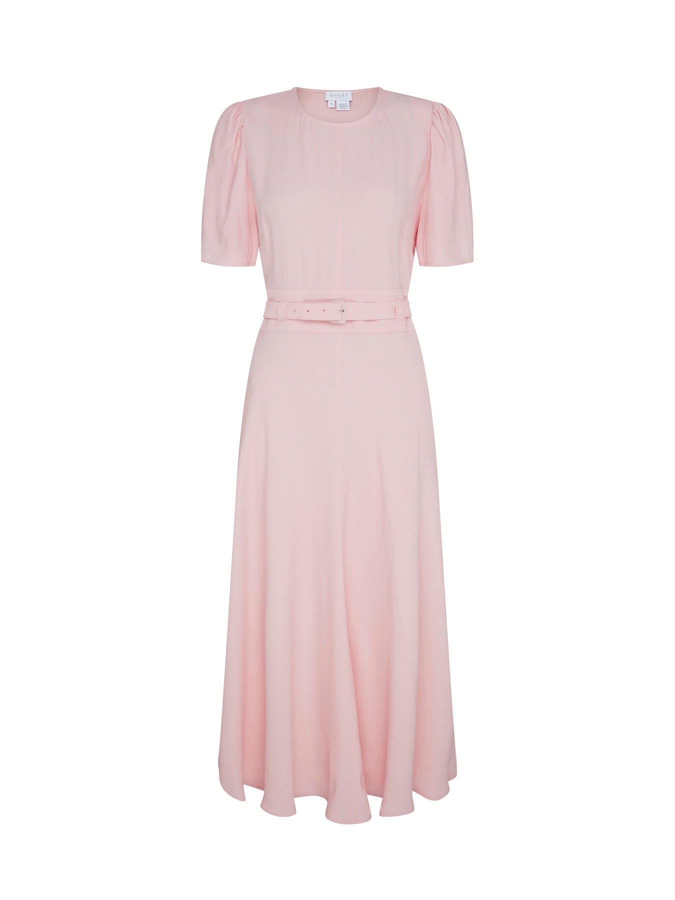 ghost-jasmine-short-sleeve-midaxi-dress-pinkback