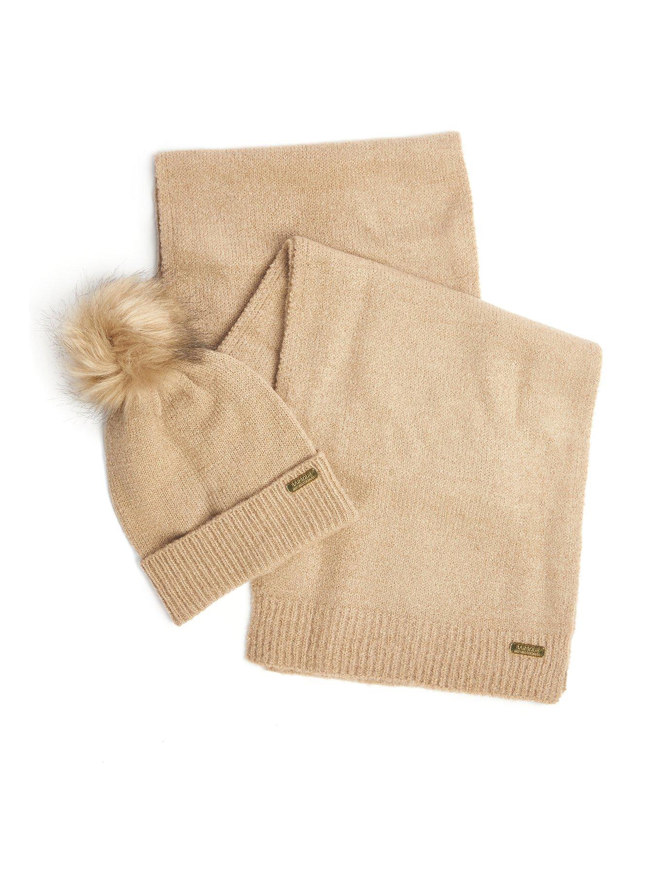 barbour-international-sparkle-beanie-scarf-gift-set-beige