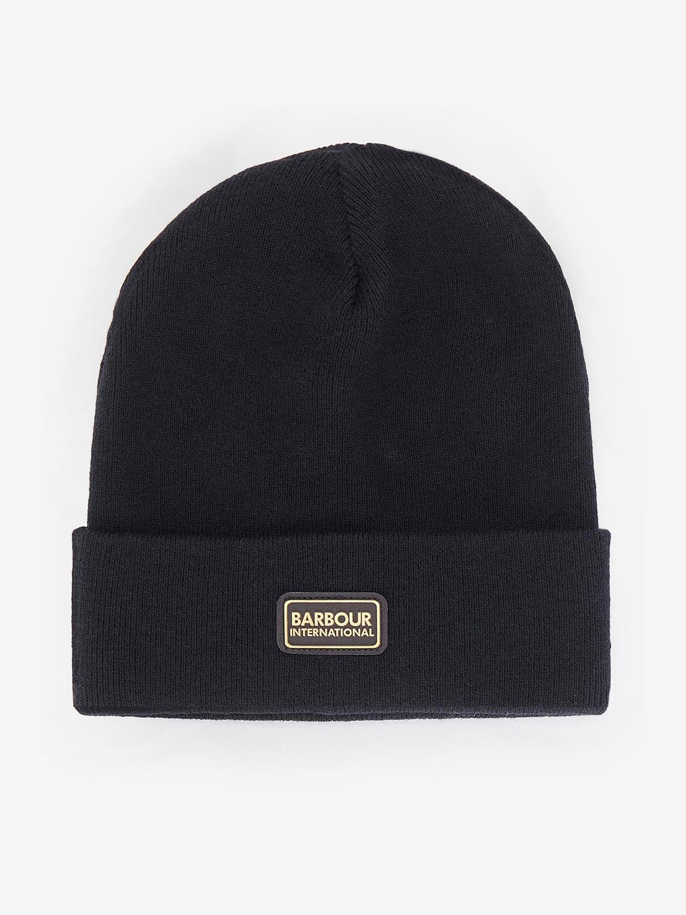 barbour-international-meir-beanie-hat-blackfront