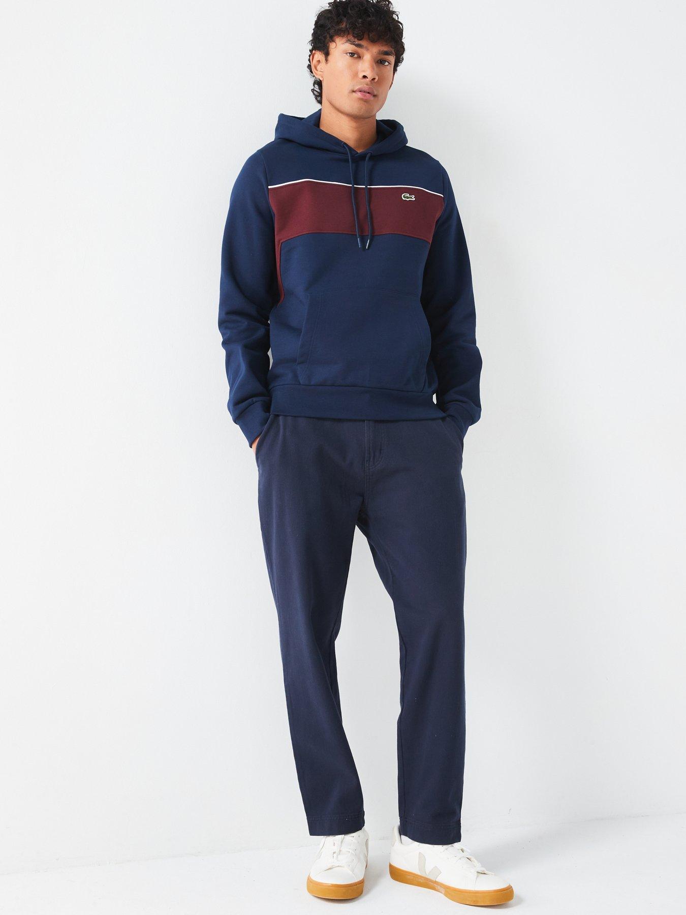 lacoste-lacoste-colourblock-fleece-hoodie-navyback