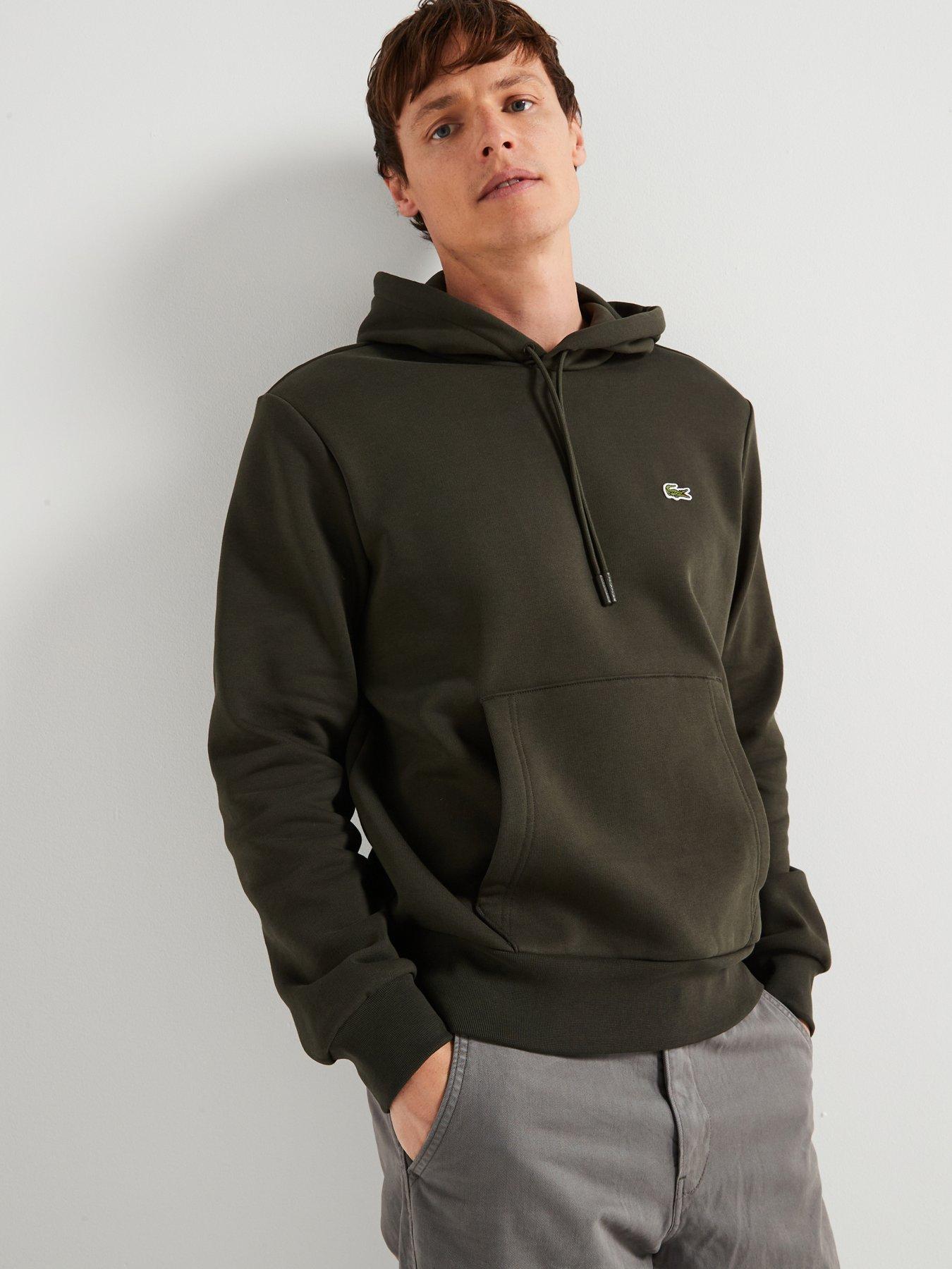 lacoste-lacoste-classic-fit-cotton-hoodie-khakifront