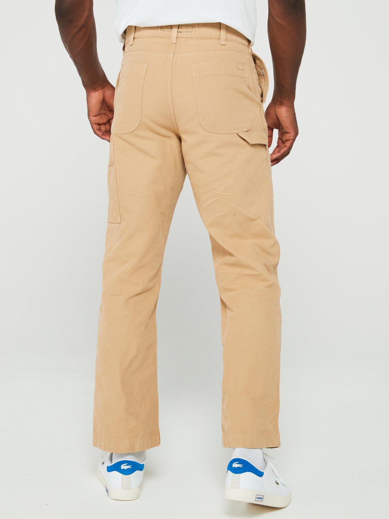 lacoste-lacoste-relaxed-fit-cotton-canvas-carpenter-trousers-brownstillFront