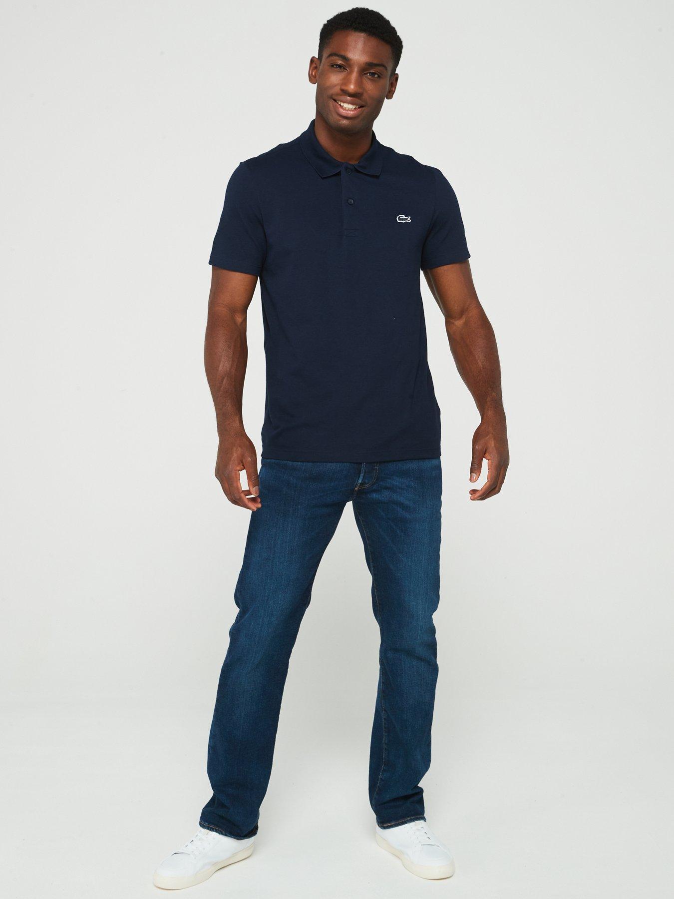 lacoste-lacoste-regular-fit-cotton-ottoman-polo-shirt-navyback