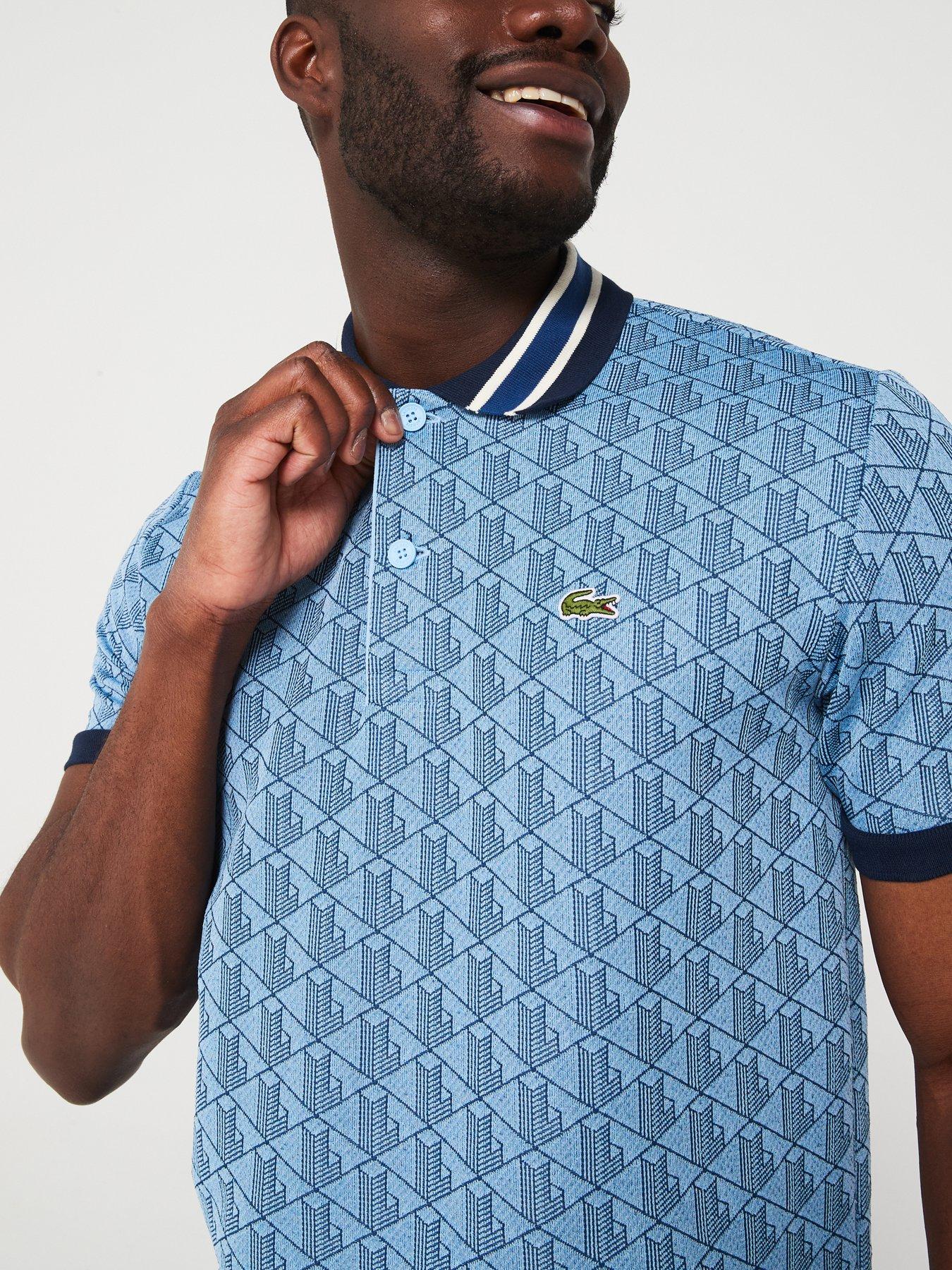 lacoste-lacoste-classic-fit-contrast-collar-monogram-polo-shirt-blueoutfit