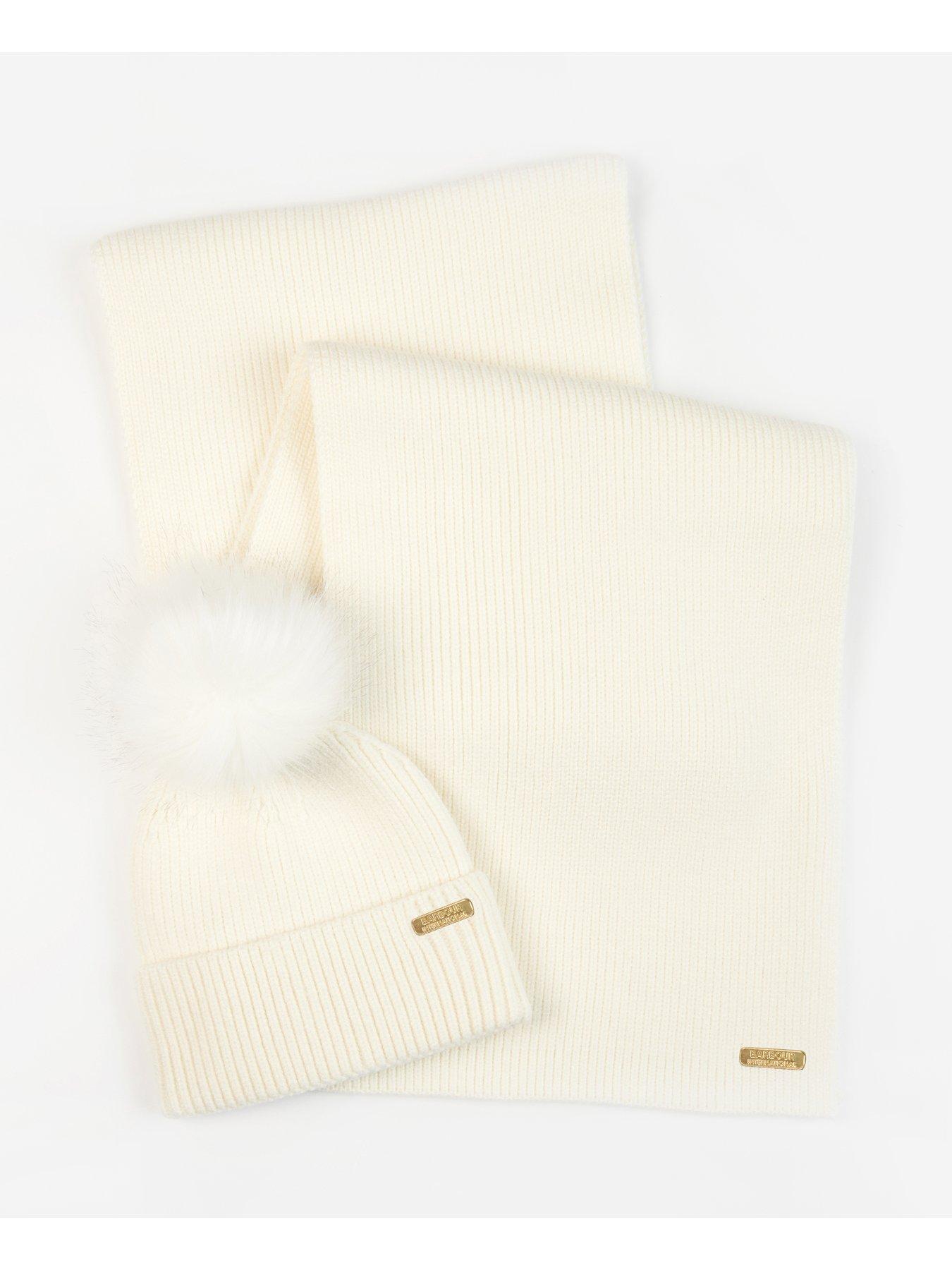 barbour-international-mallory-pom-beanie-scarf-set-whitestillFront