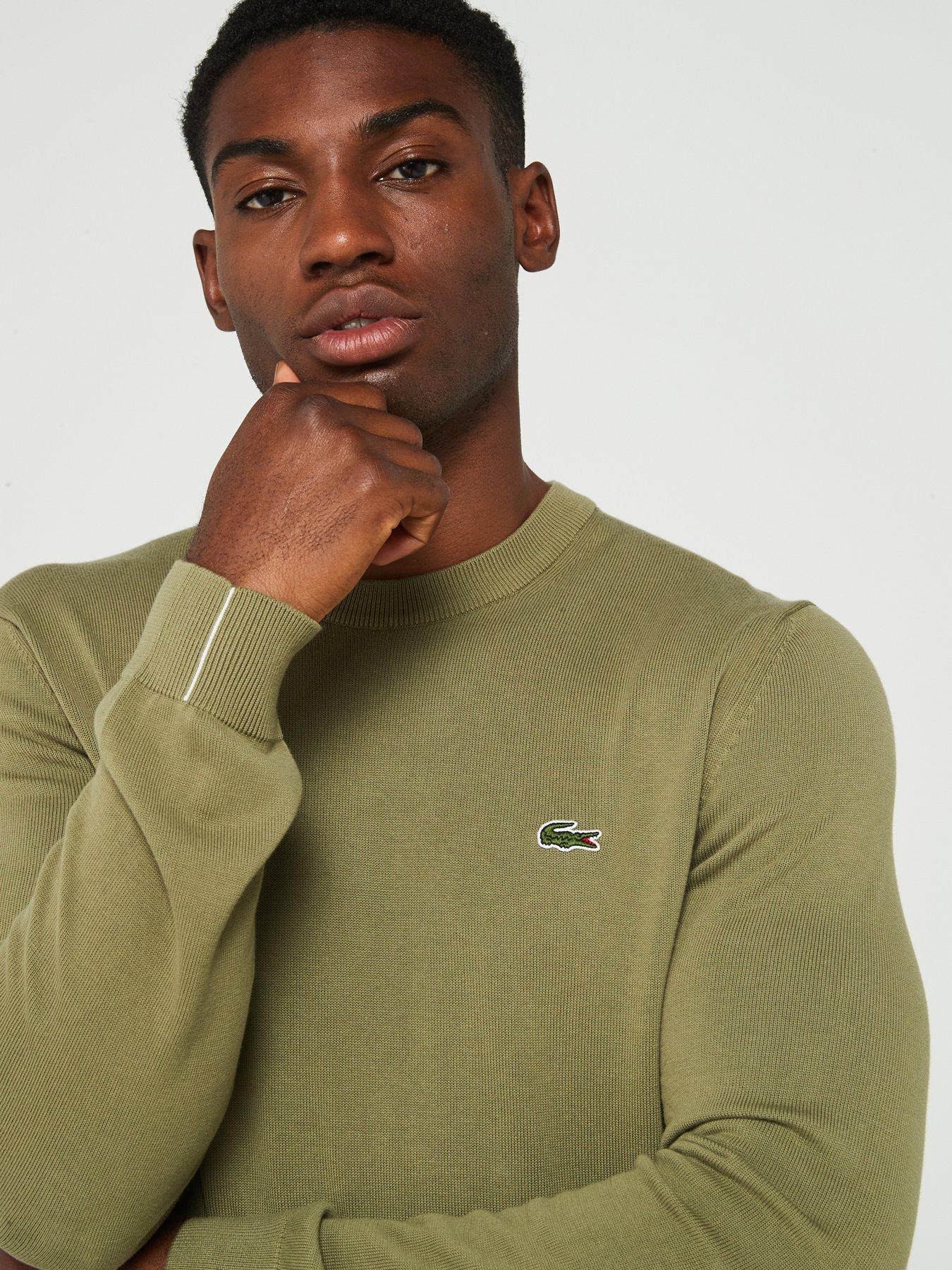 lacoste-lacoste-cotton-crew-neck-knitted-jumper-khakioutfit