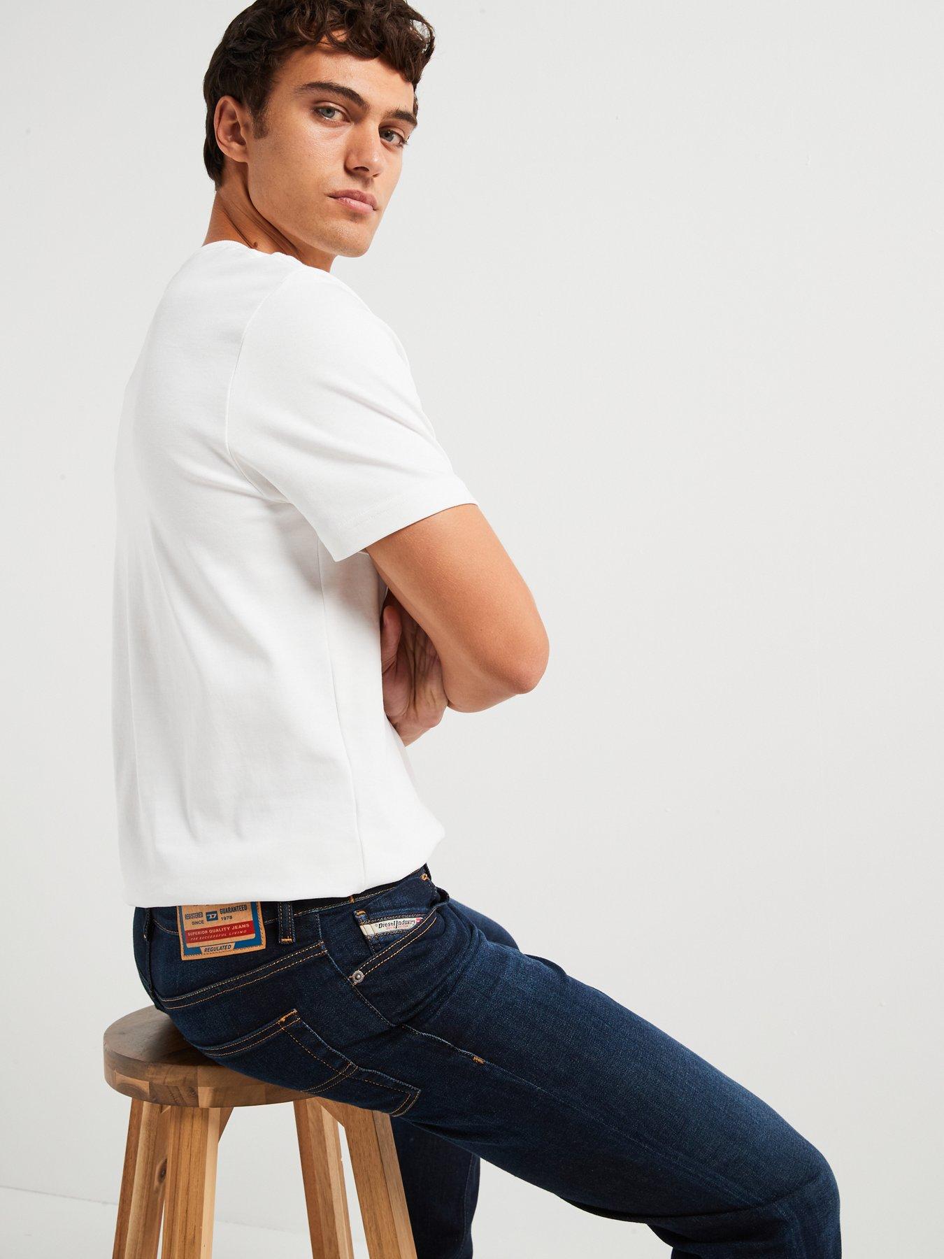 Image 4 of 6 of Diesel 2023 D-Finitive Regular Fit Jeans - Dark Blue