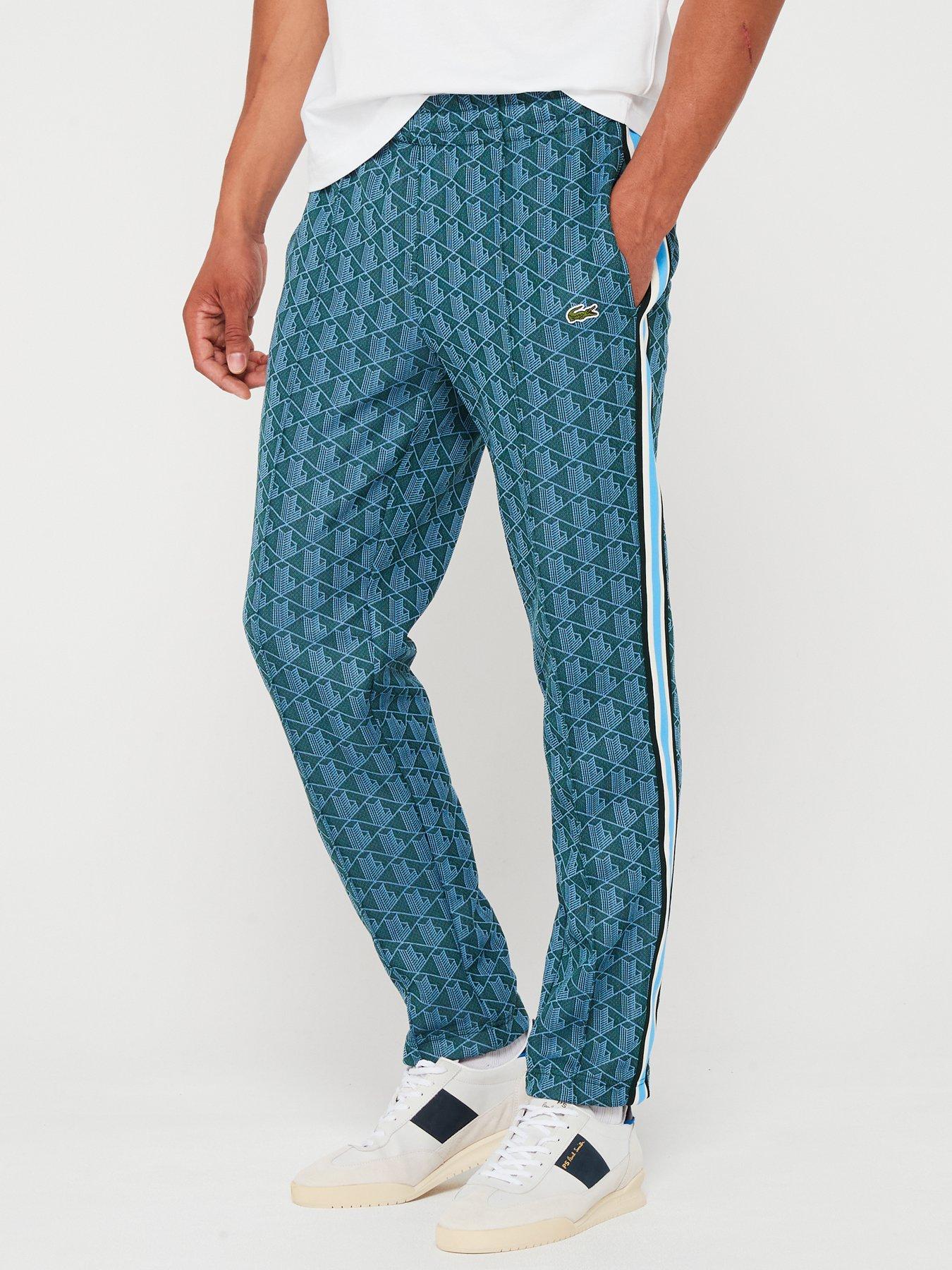 undefined Lacoste The Paris Jacquard Monogram Joggers - Green
