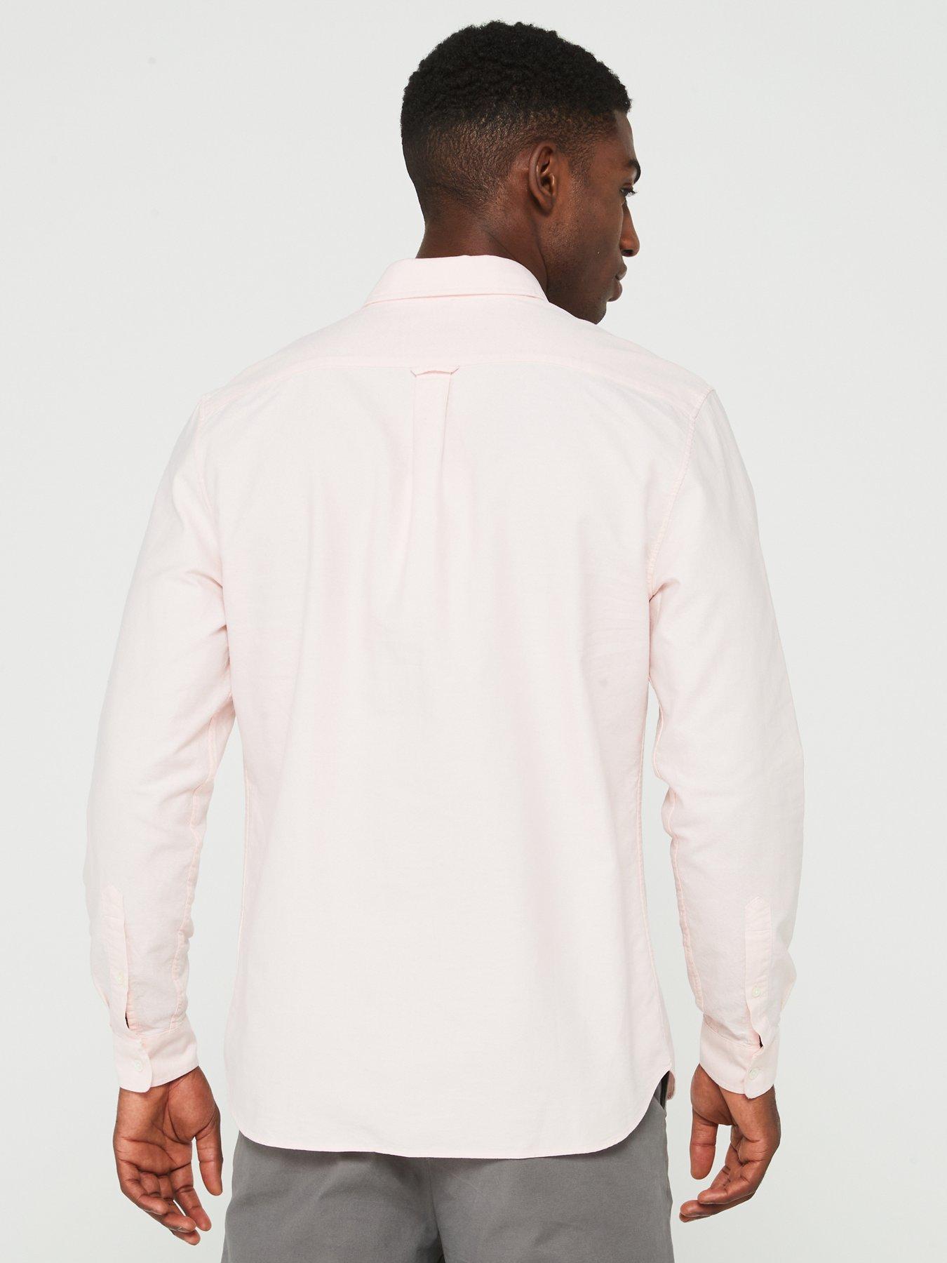 lacoste-lacoste-regular-fit-long-sleeve-cotton-oxford-shirt-pinkstillFront