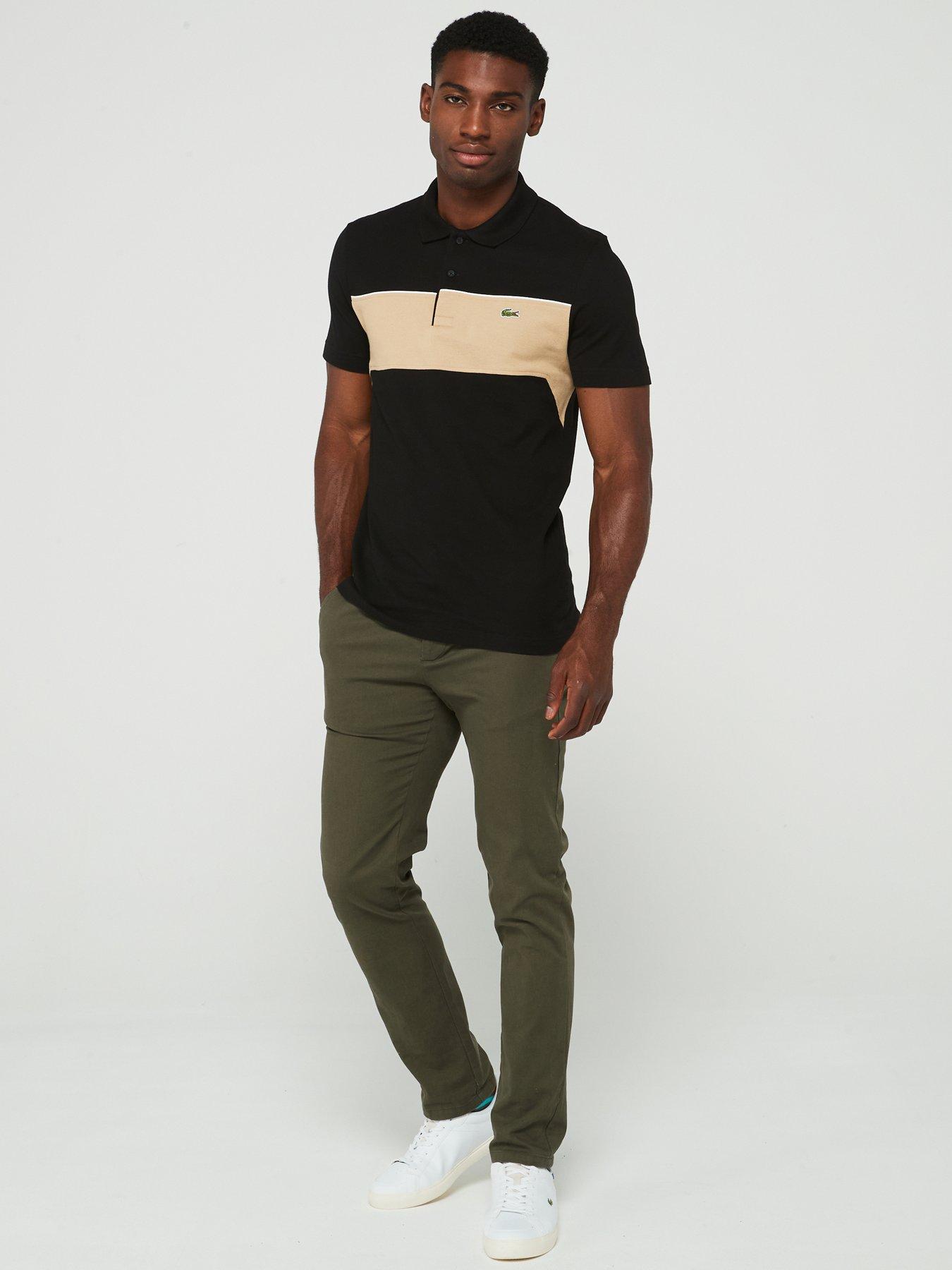 lacoste-lacoste-original-l1212-regular-fit-colourblock-polo-shirt-blackback