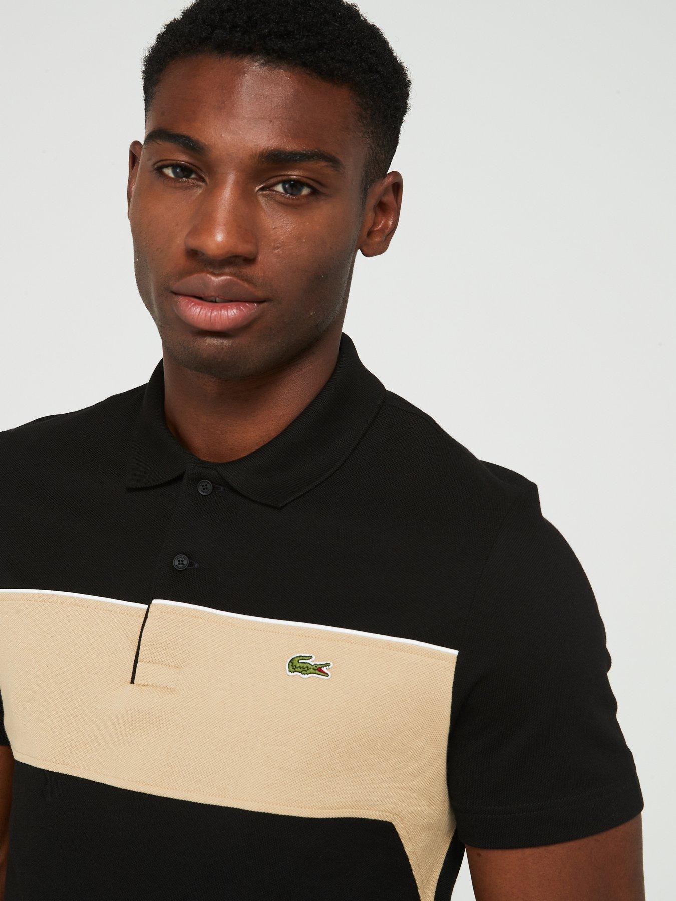 lacoste-lacoste-original-l1212-regular-fit-colourblock-polo-shirt-blackoutfit