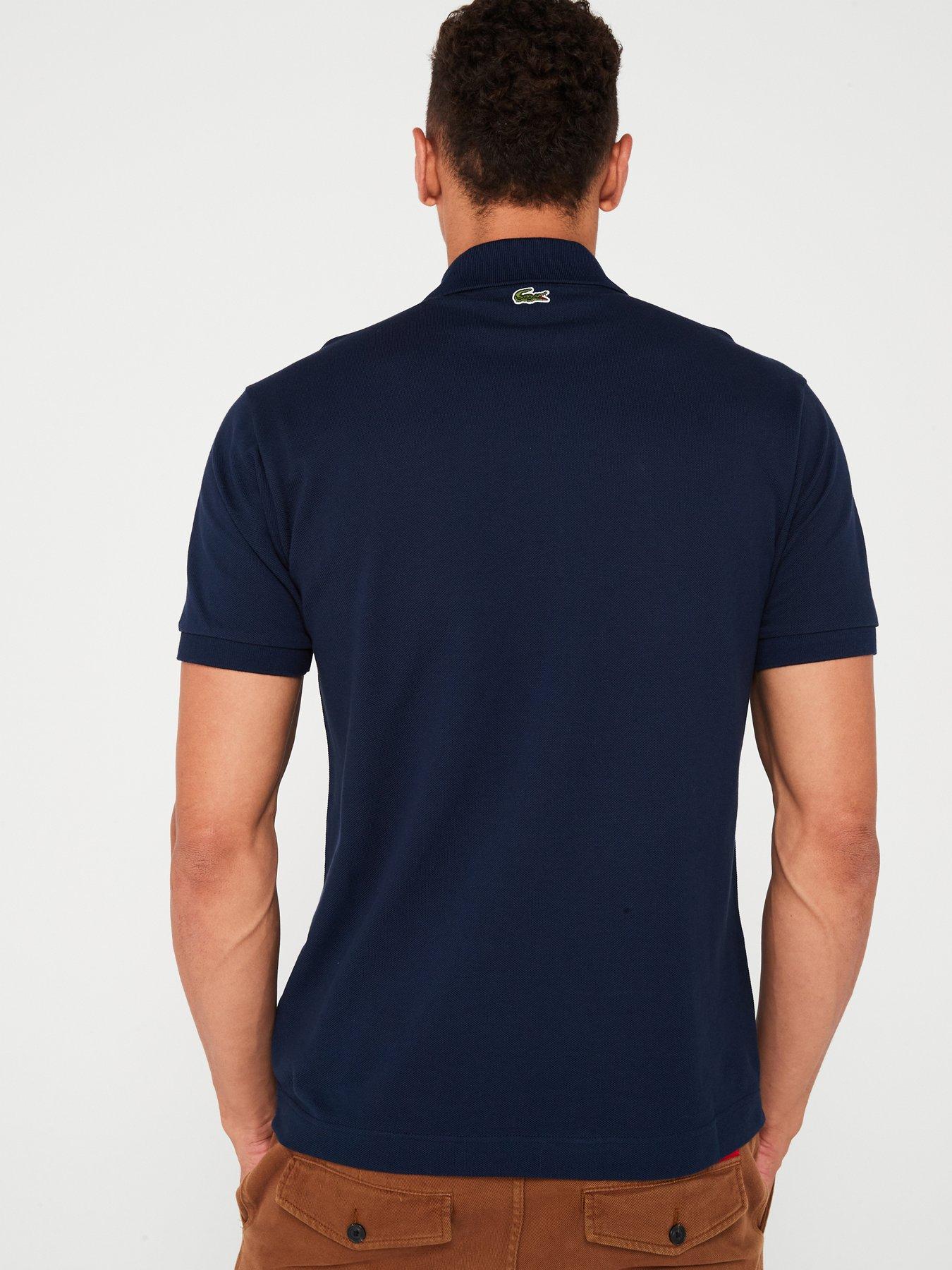 lacoste-lacoste-original-l1212-classic-fit-signature-print-polo-shirt-navystillFront