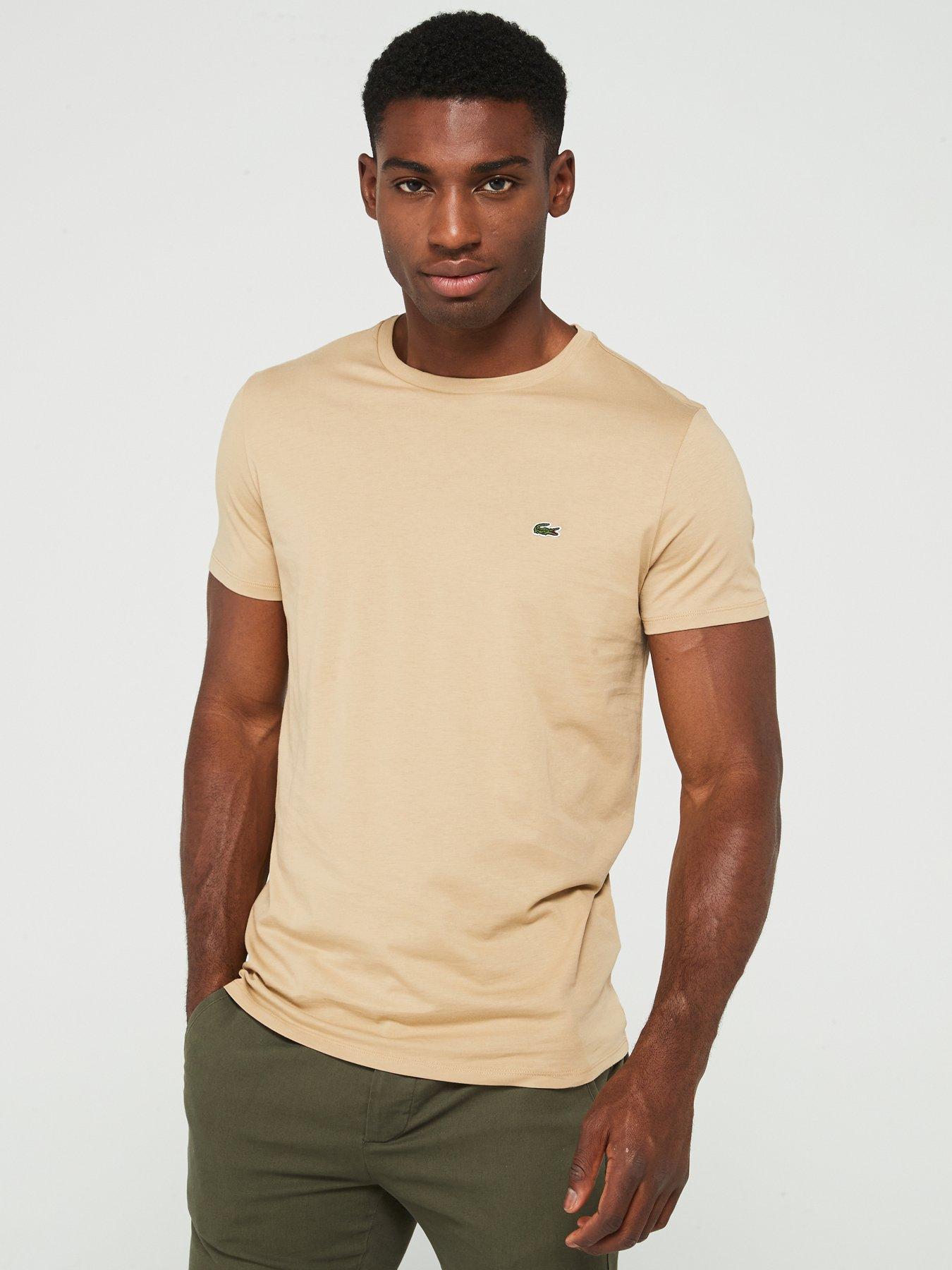 lacoste-lacoste-regular-fit-pima-cotton-crew-neck-t-shirt-brown