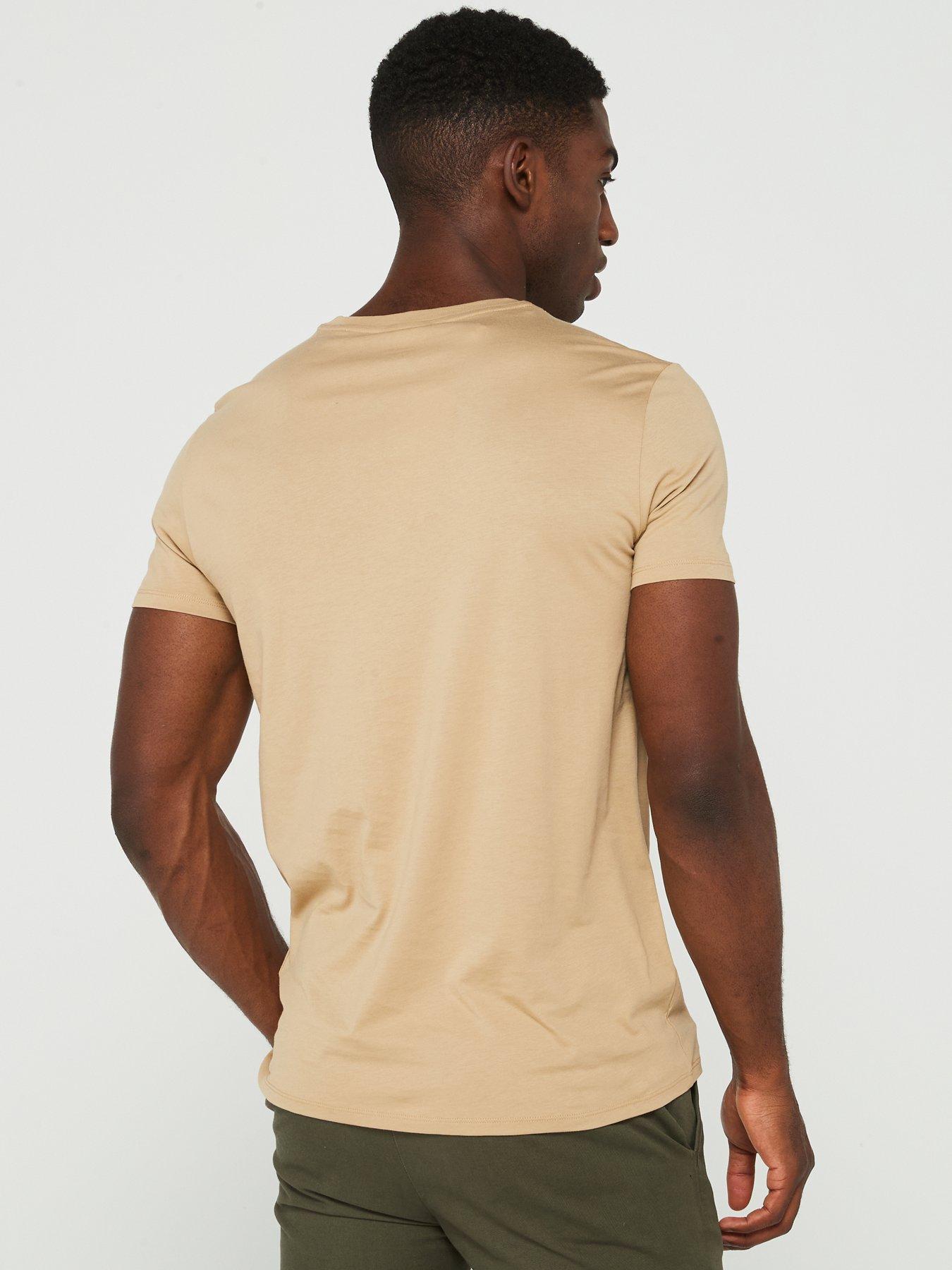 lacoste-lacoste-regular-fit-pima-cotton-crew-neck-t-shirt-brownstillFront