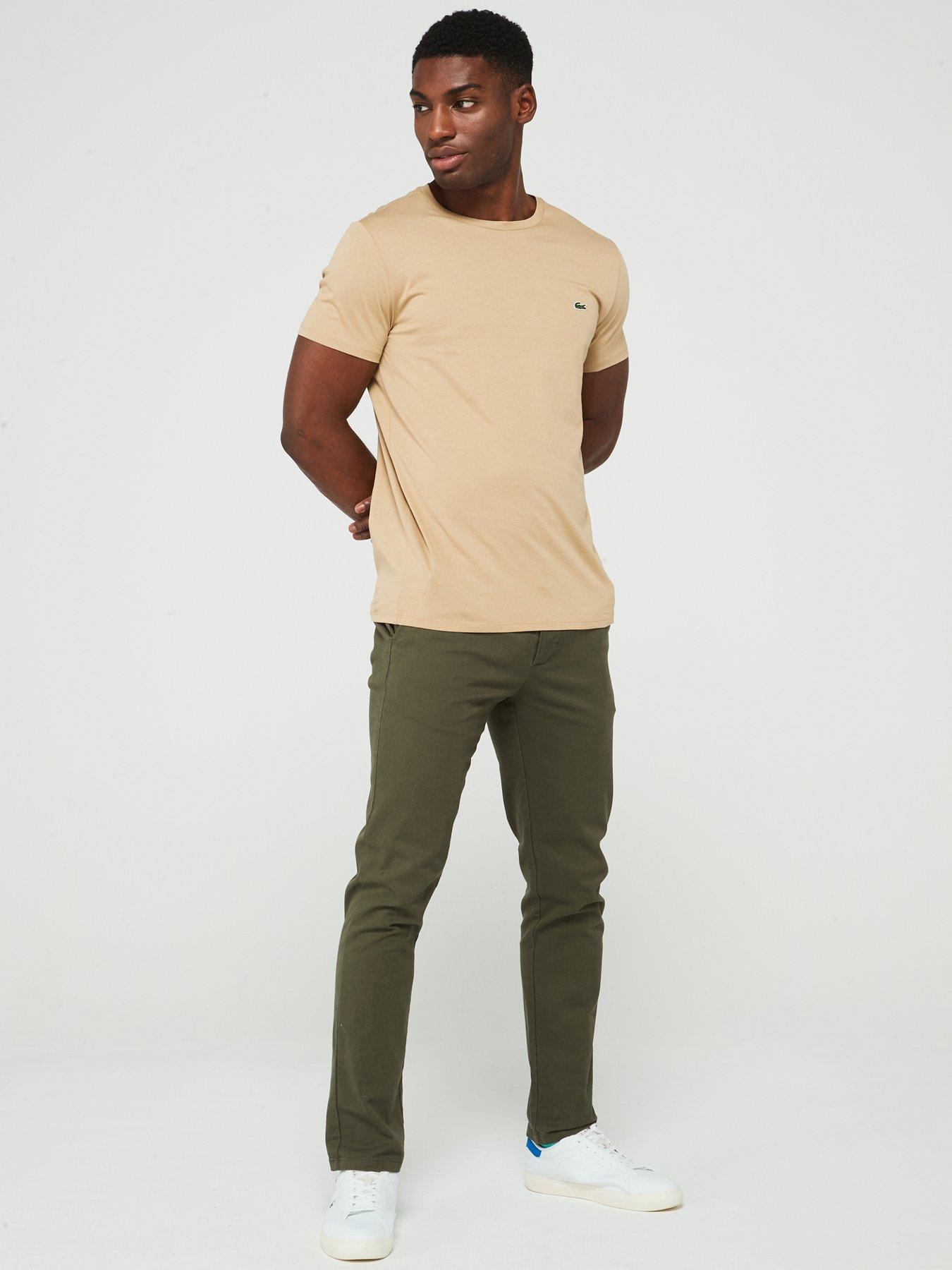 lacoste-lacoste-regular-fit-pima-cotton-crew-neck-t-shirt-brownback