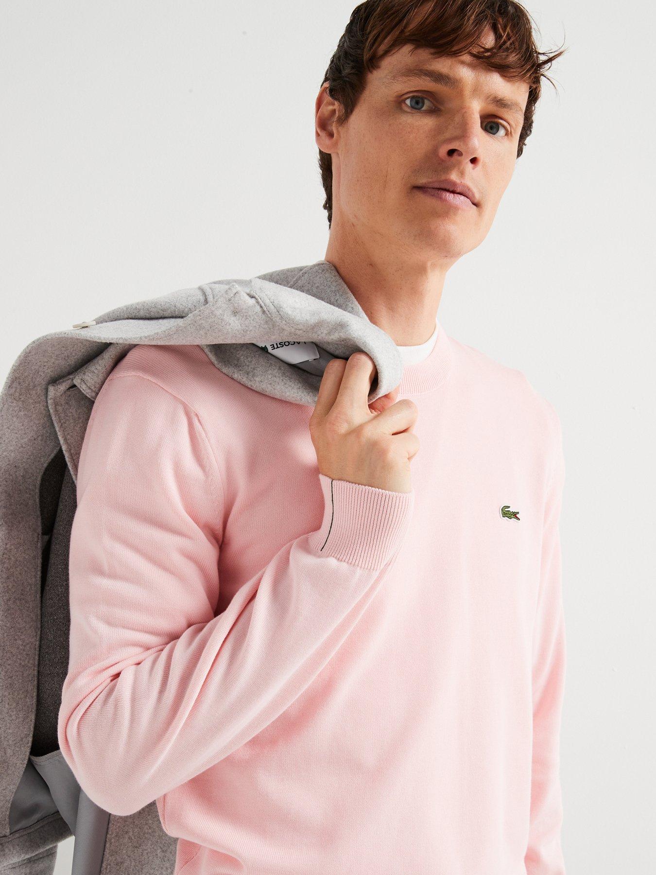 lacoste-lacoste-cotton-crew-neck-knitted-jumper-light-pinkoutfit