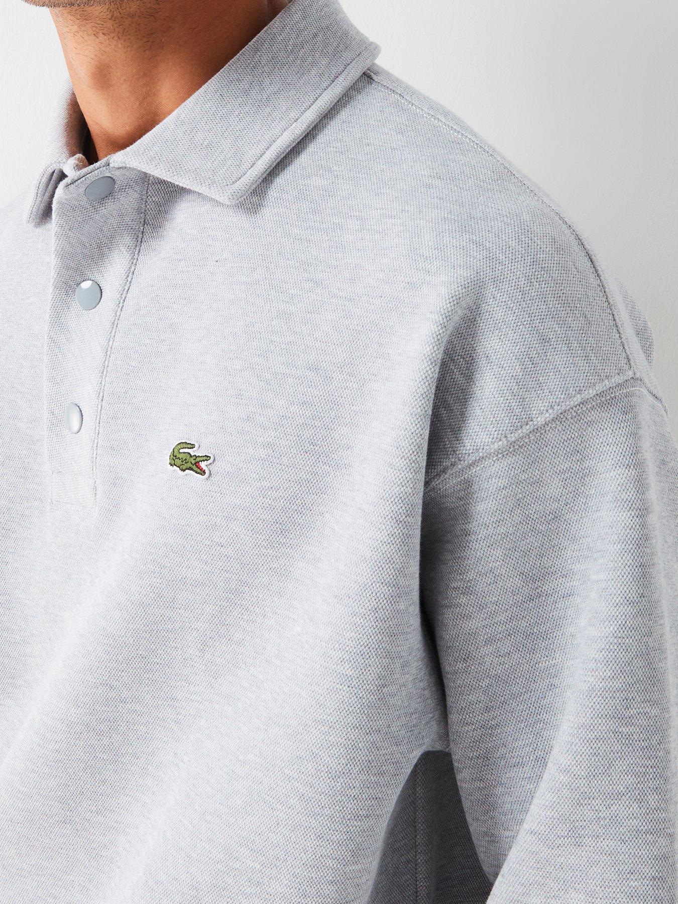 lacoste-lacoste-polo-collar-crew-sweat-top-greyoutfit