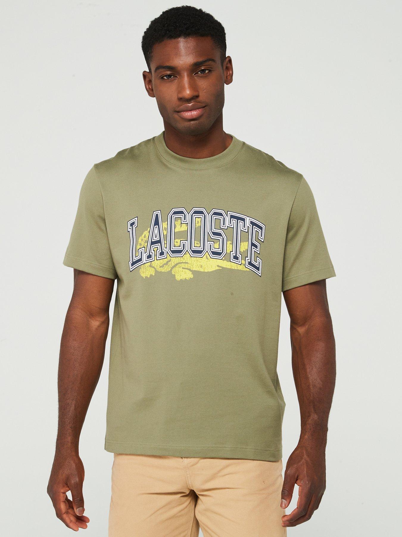 Lacoste khaki shirt best sale