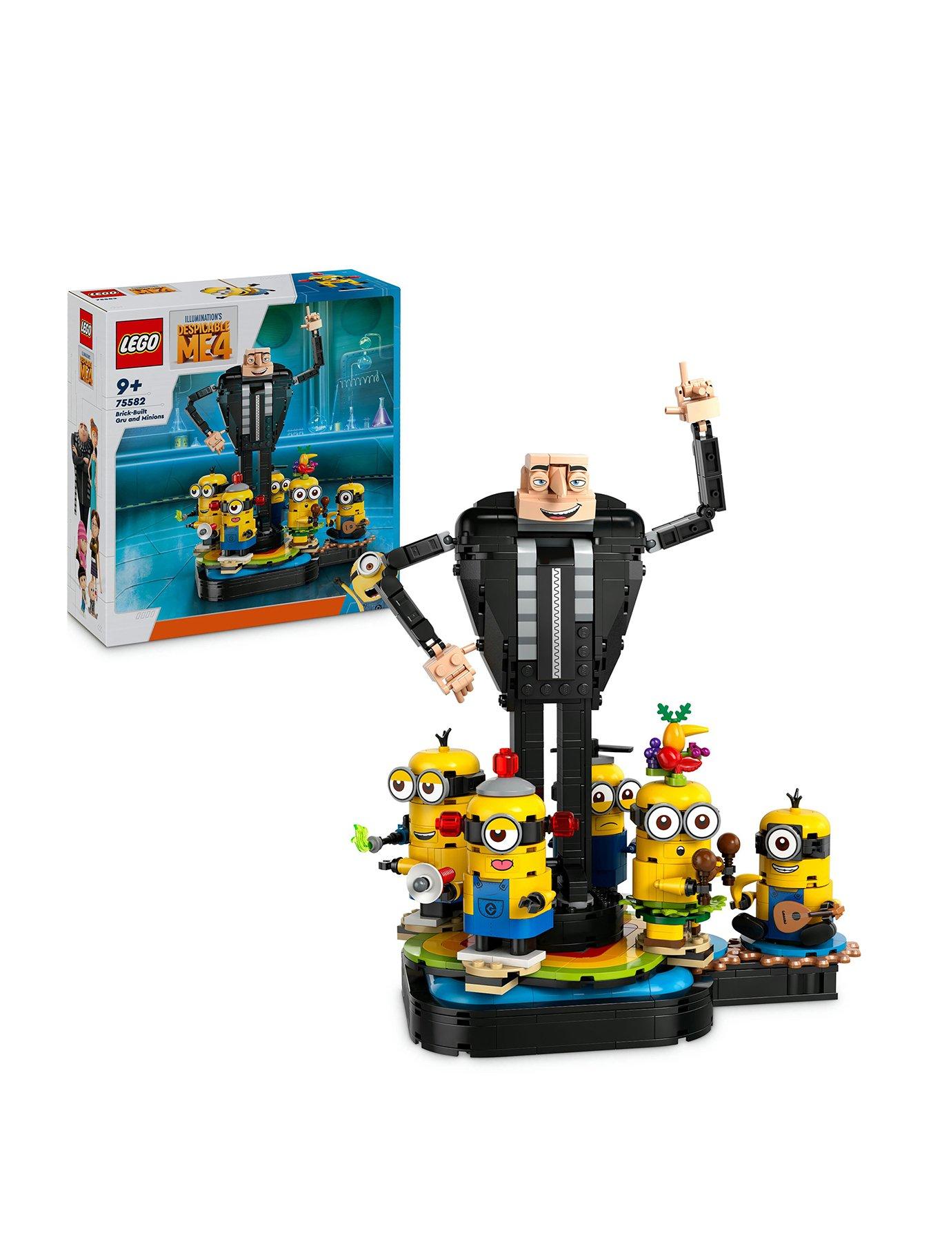 Image of Despicable Me Despicable Me Brick-Built Gru and Minions 75582