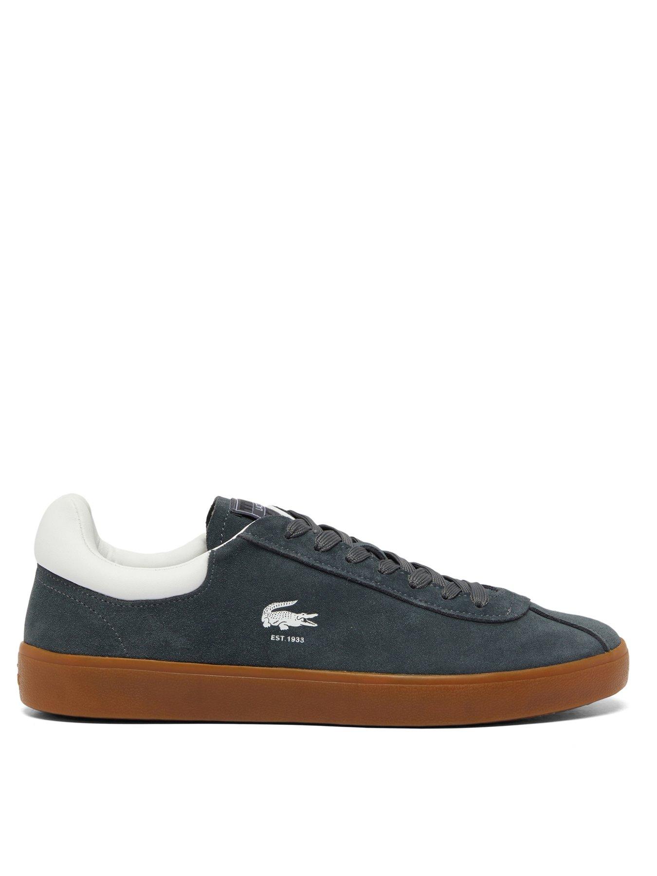 Lacoste lerond nubuck grey best sale