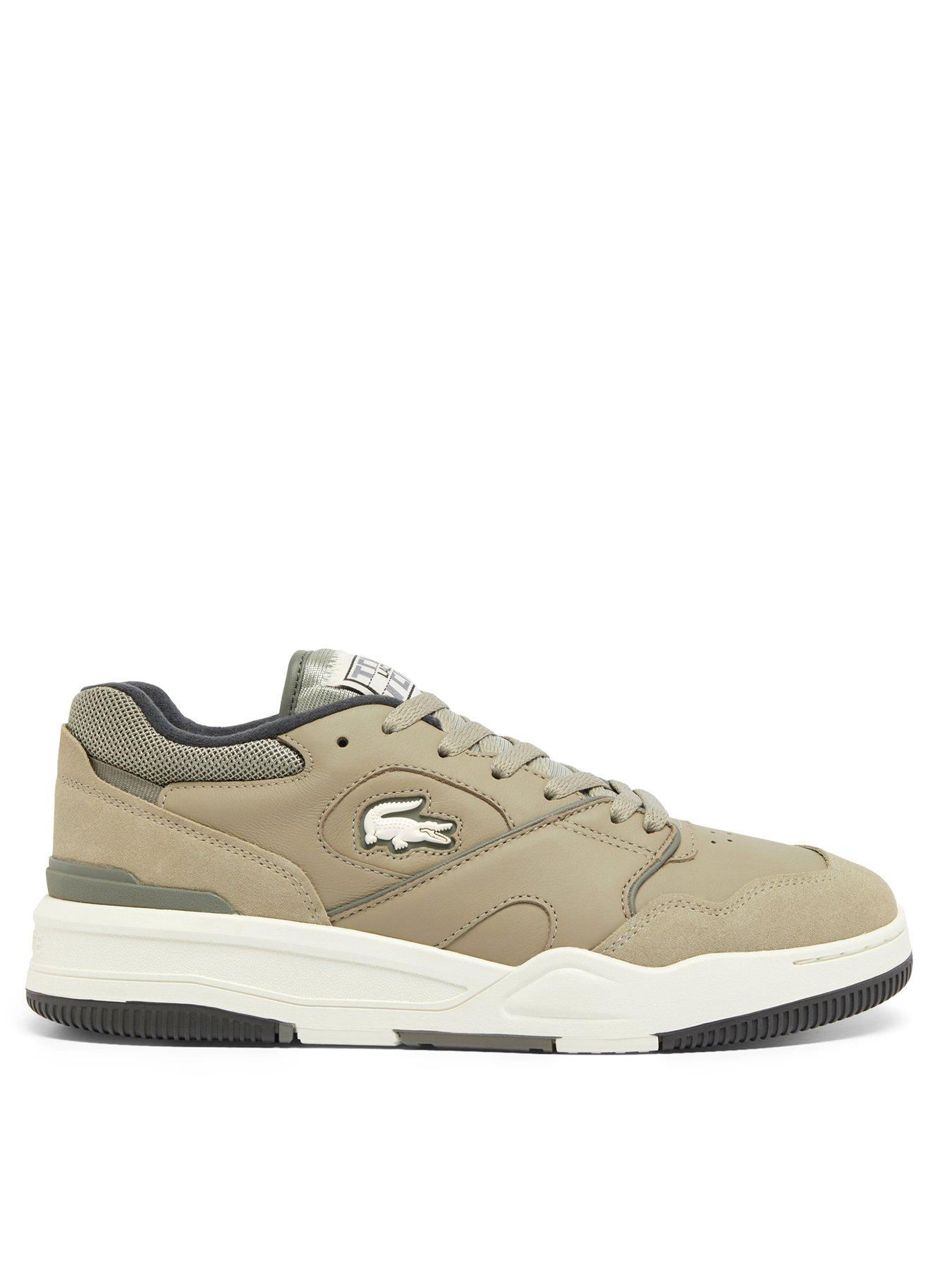 lacoste-lacoste-lineshot-leather-trainers-khaki