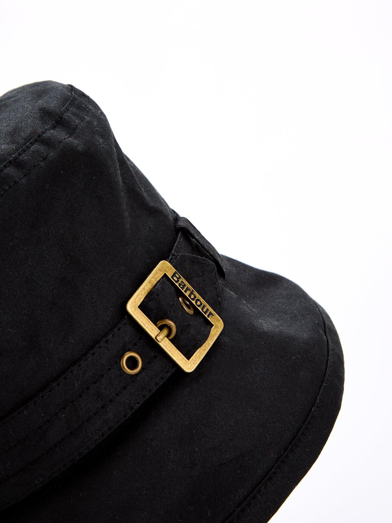 Barbour Barbour Kelso Wax Belted Hat Black Very Ireland