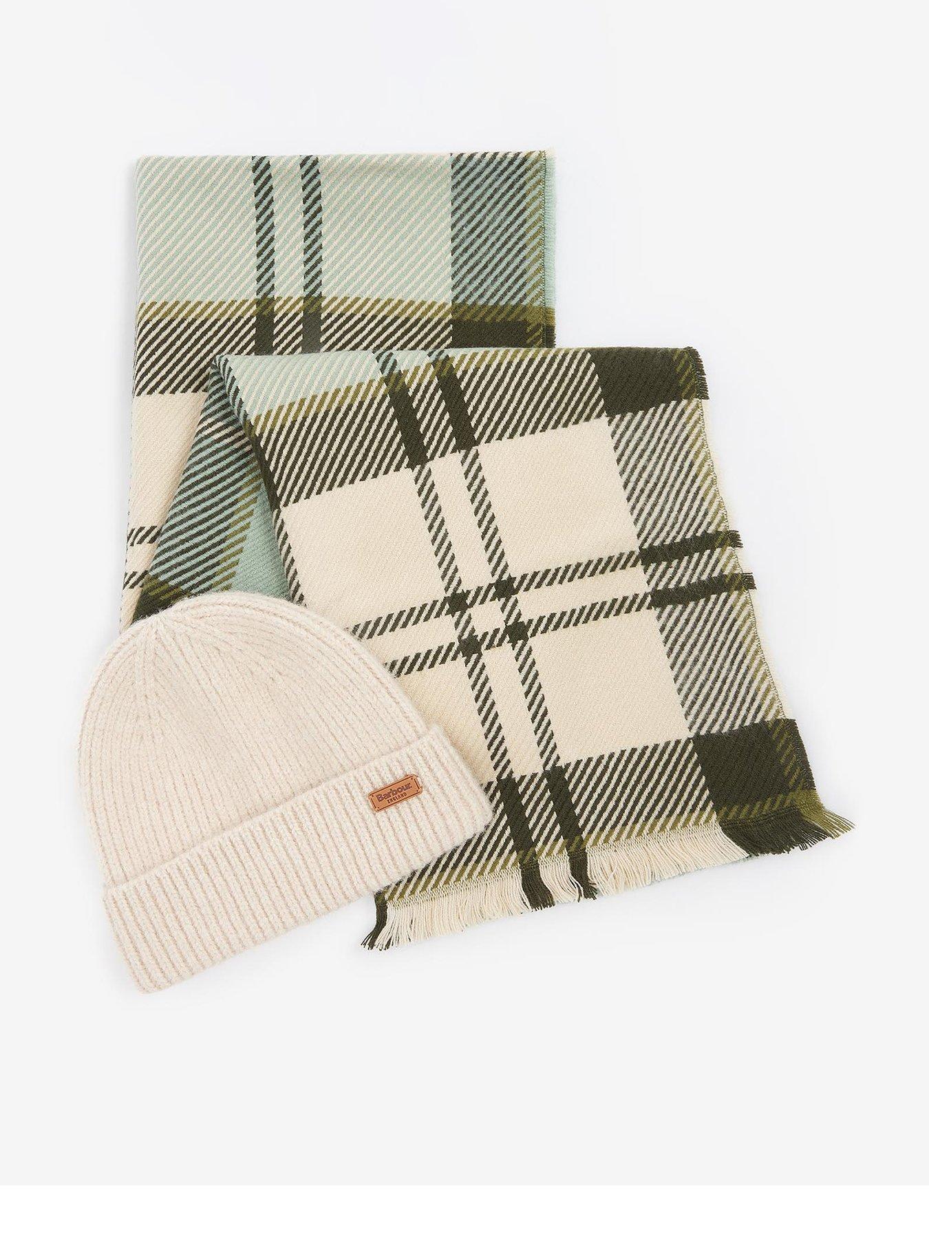 barbour-barbour-pendle-beanie-and-blair-scarf-gift-set-green