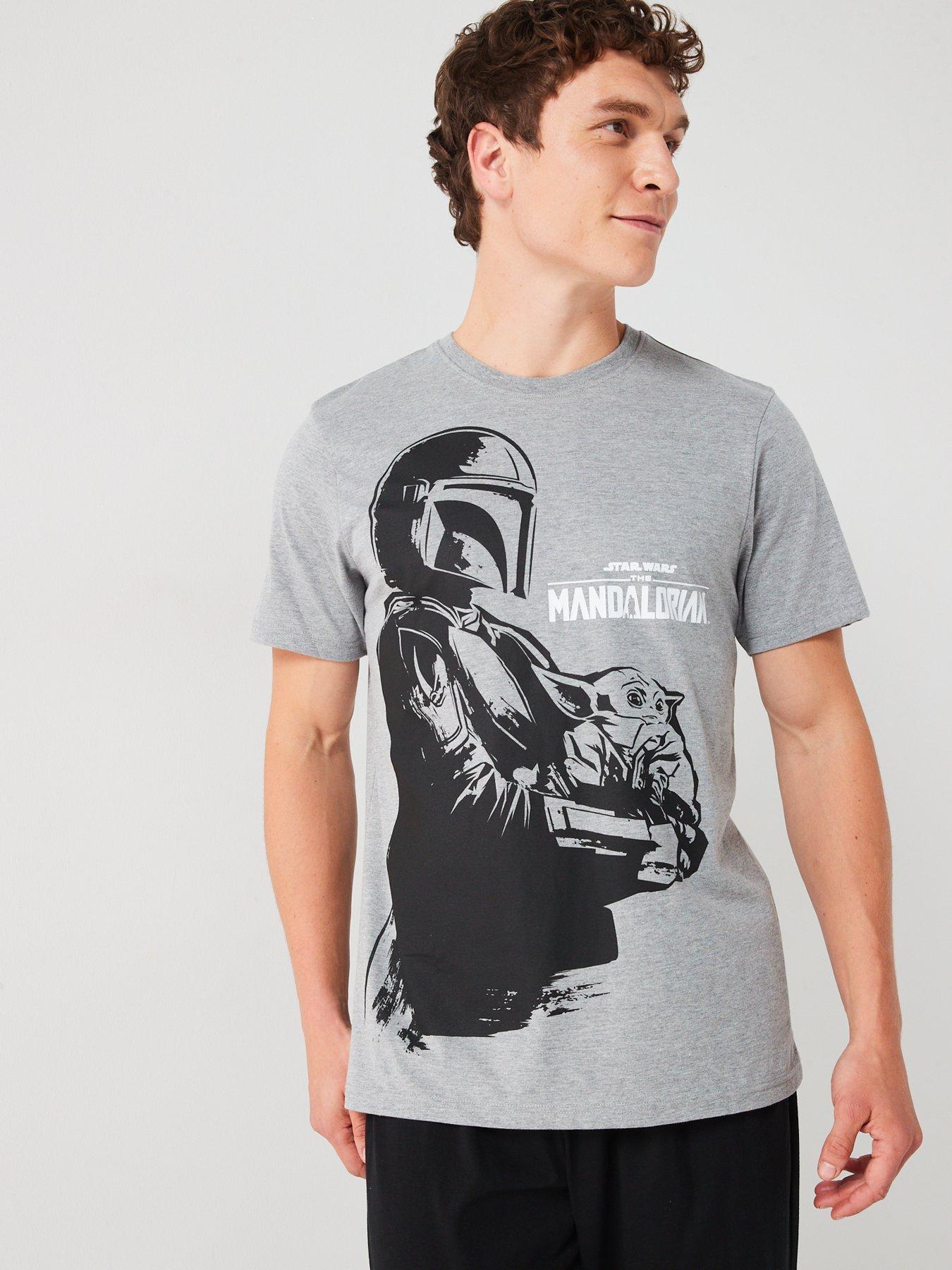 the-mandalorian-mens-the-mandalorian-short-sleeve-pj-set-multioutfit