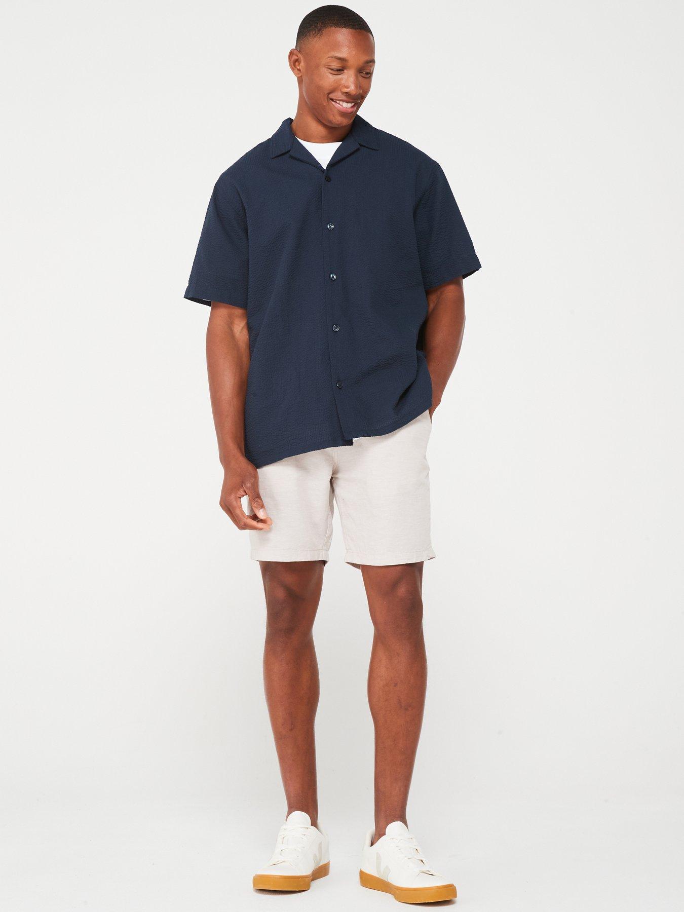 jack-jones-jack-amp-jones-short-sleeve-seersucker-relaxed-fit-shirt-navyback