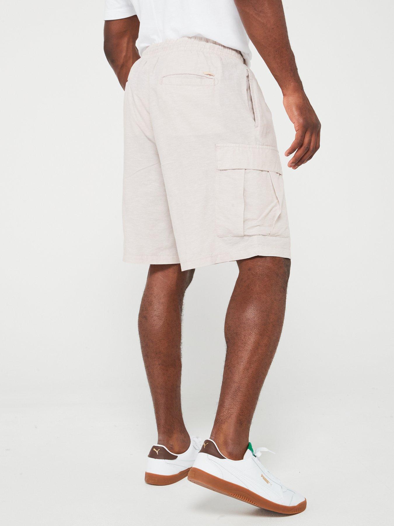 jack-jones-jack-amp-jones-linen-cargo-shortsstillFront