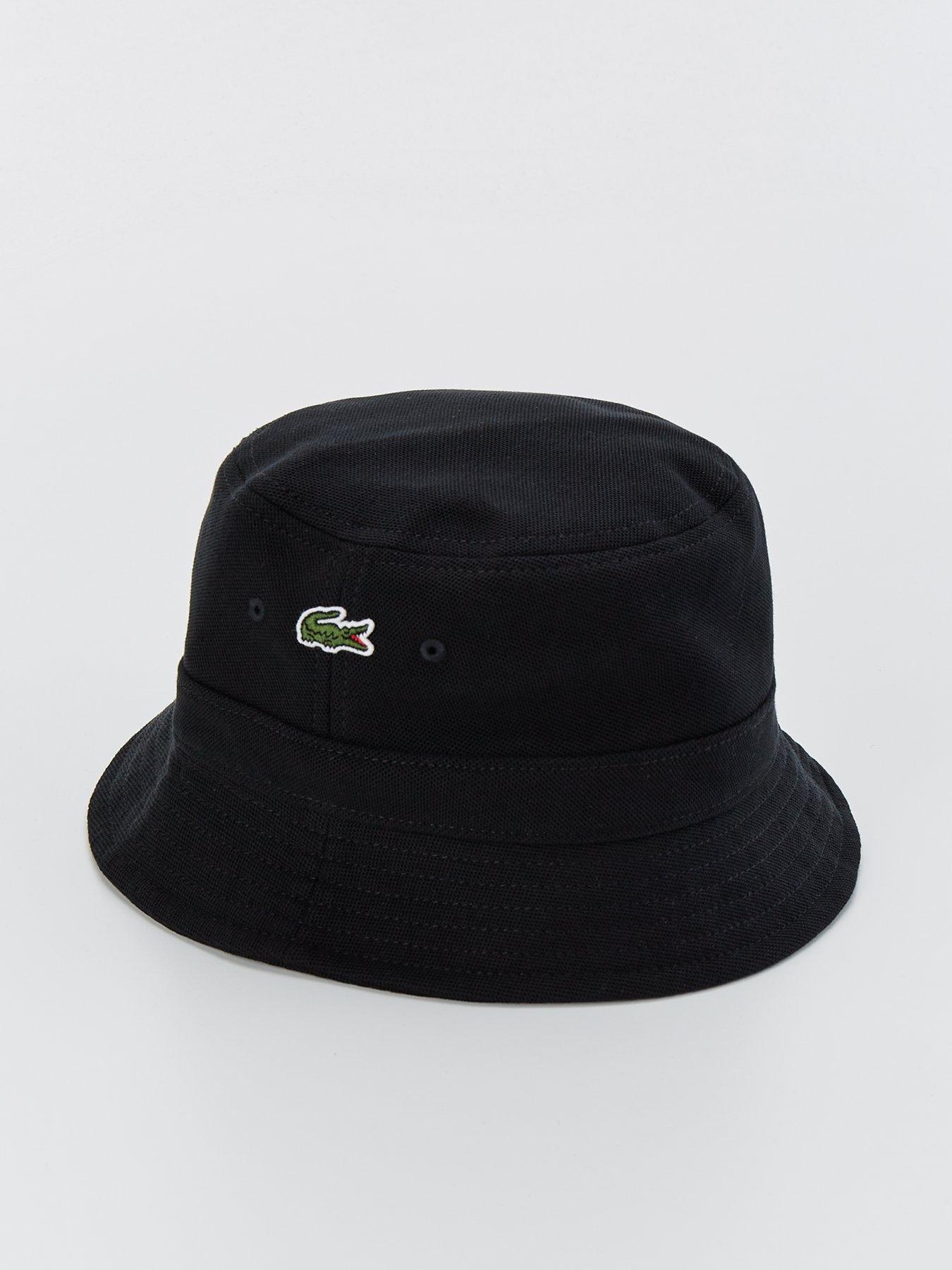 lacoste-lacoste-cotton-bucket-hat-black