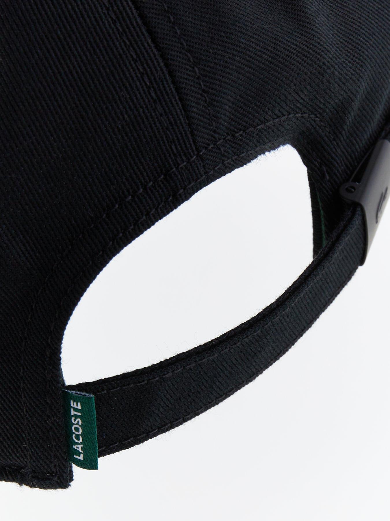 lacoste-lacoste-monochrome-cotton-twill-cap-blackdetail