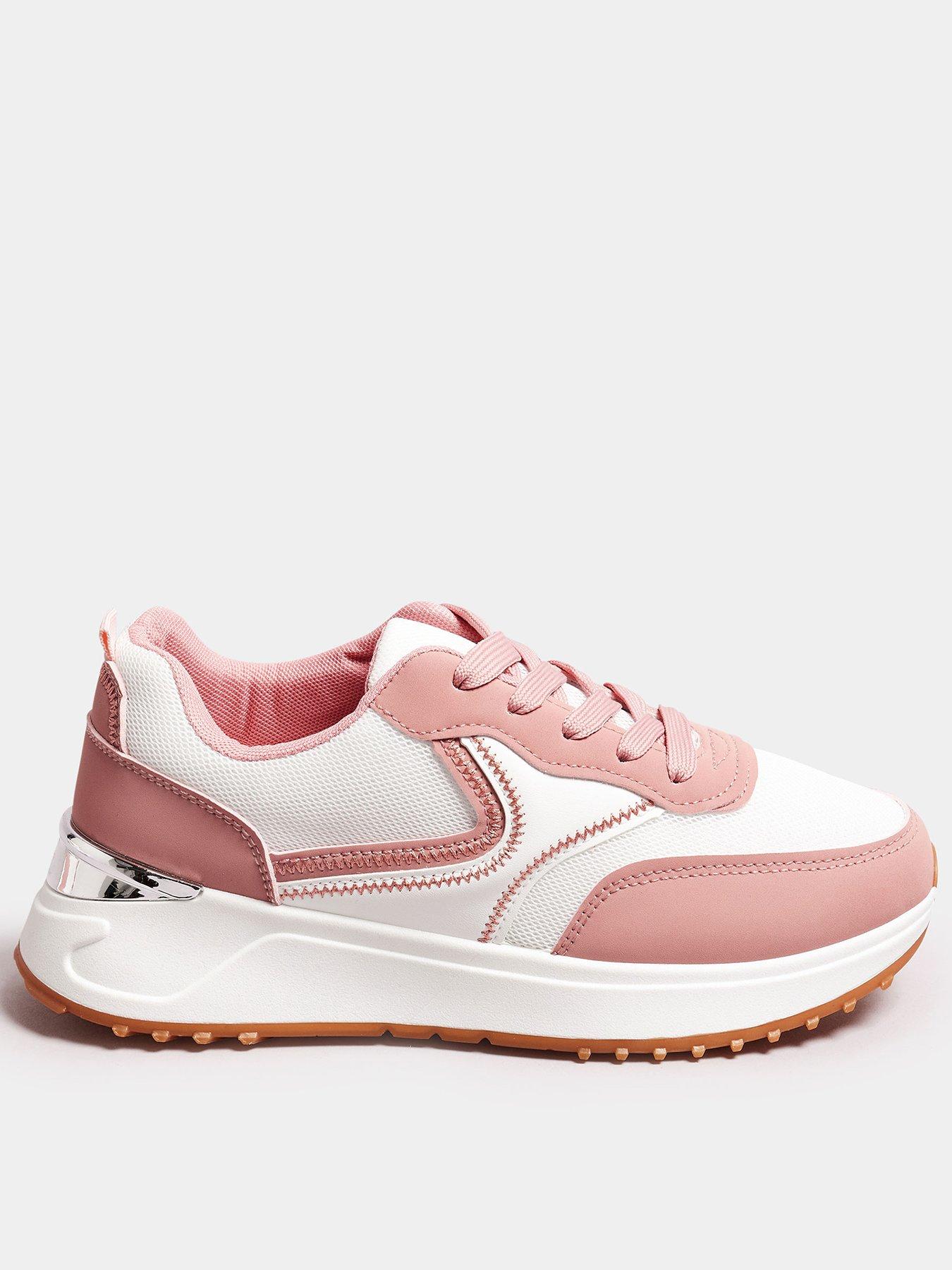 yours-wide-fit-runner-trainer-pink