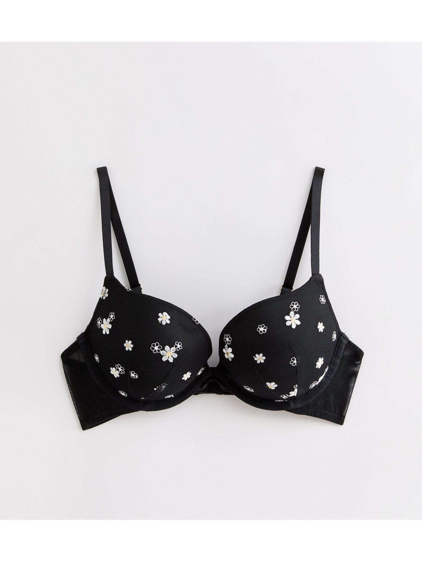 new-look-black-daisy-embroidered-push-up-bradetail