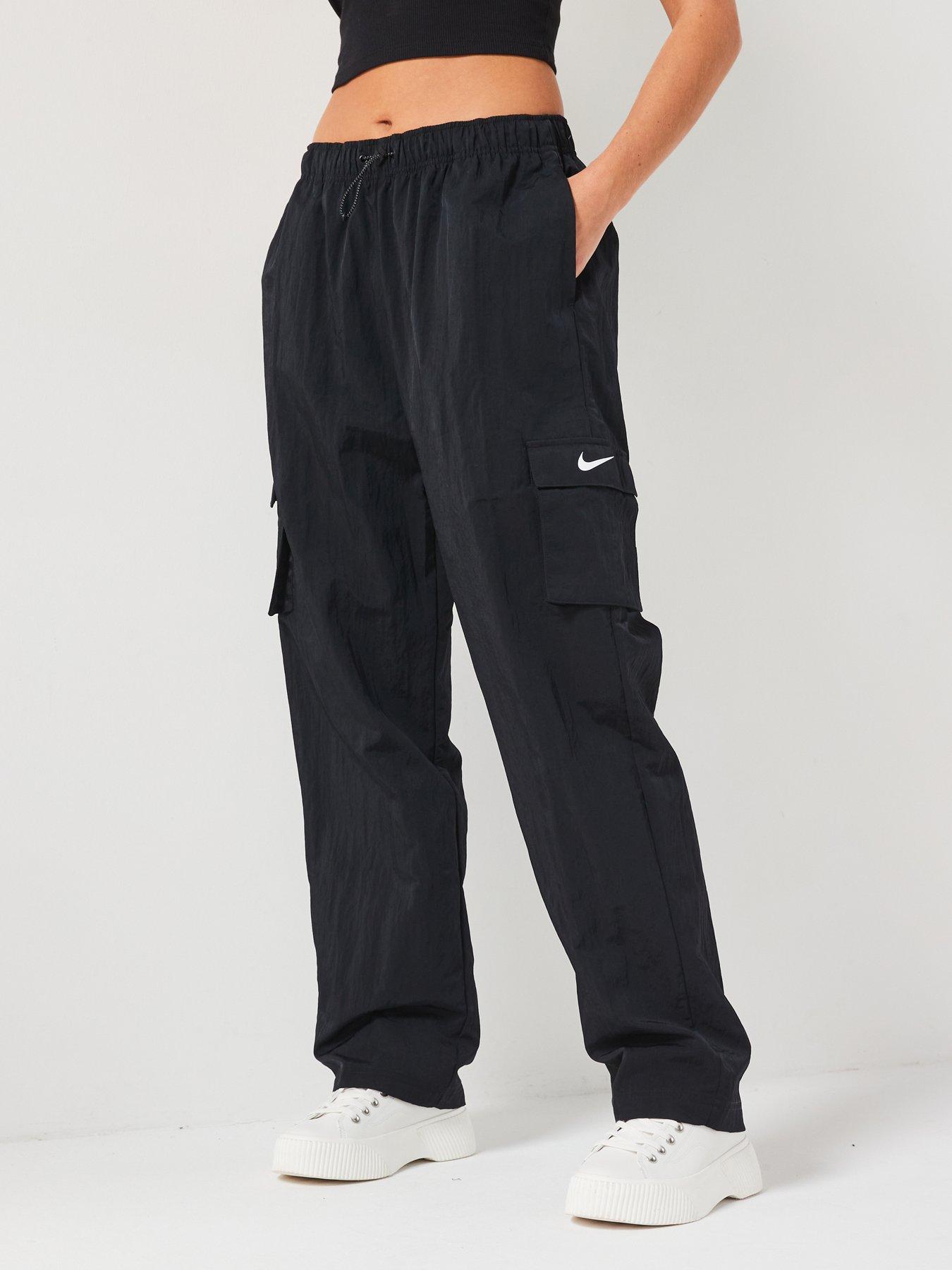 nike-womens-high-rise-woven-cargo-pants--black