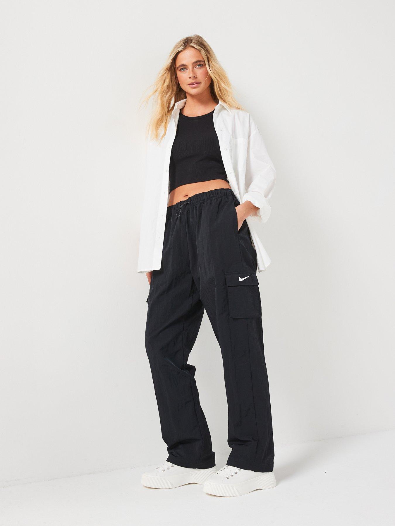 nike-womens-high-rise-woven-cargo-pants--blackback