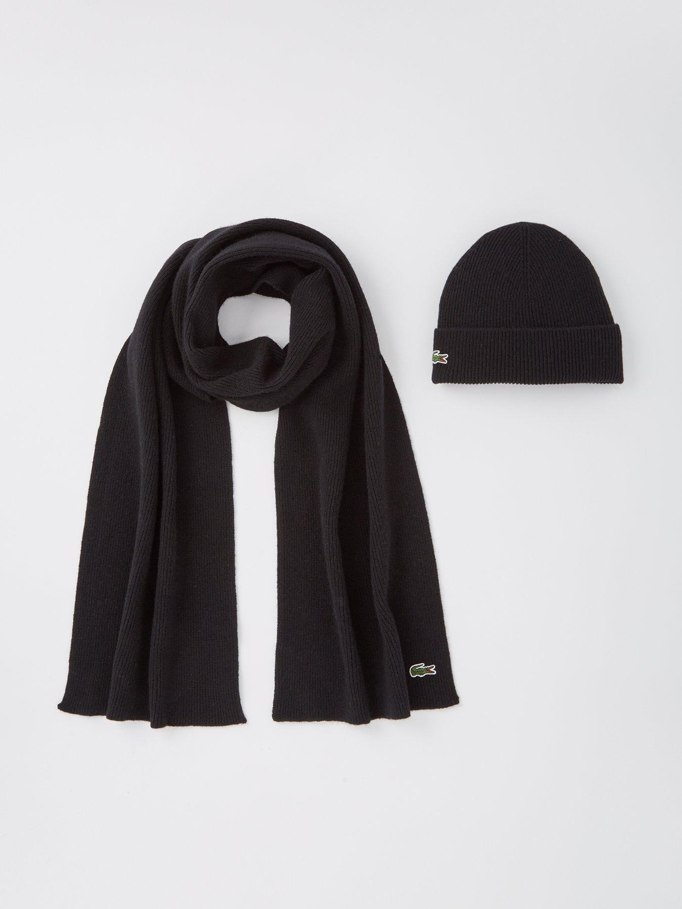 lacoste-lacoste-ribbed-wool-blend-scarf-and-beanie-hat-gift-set-black