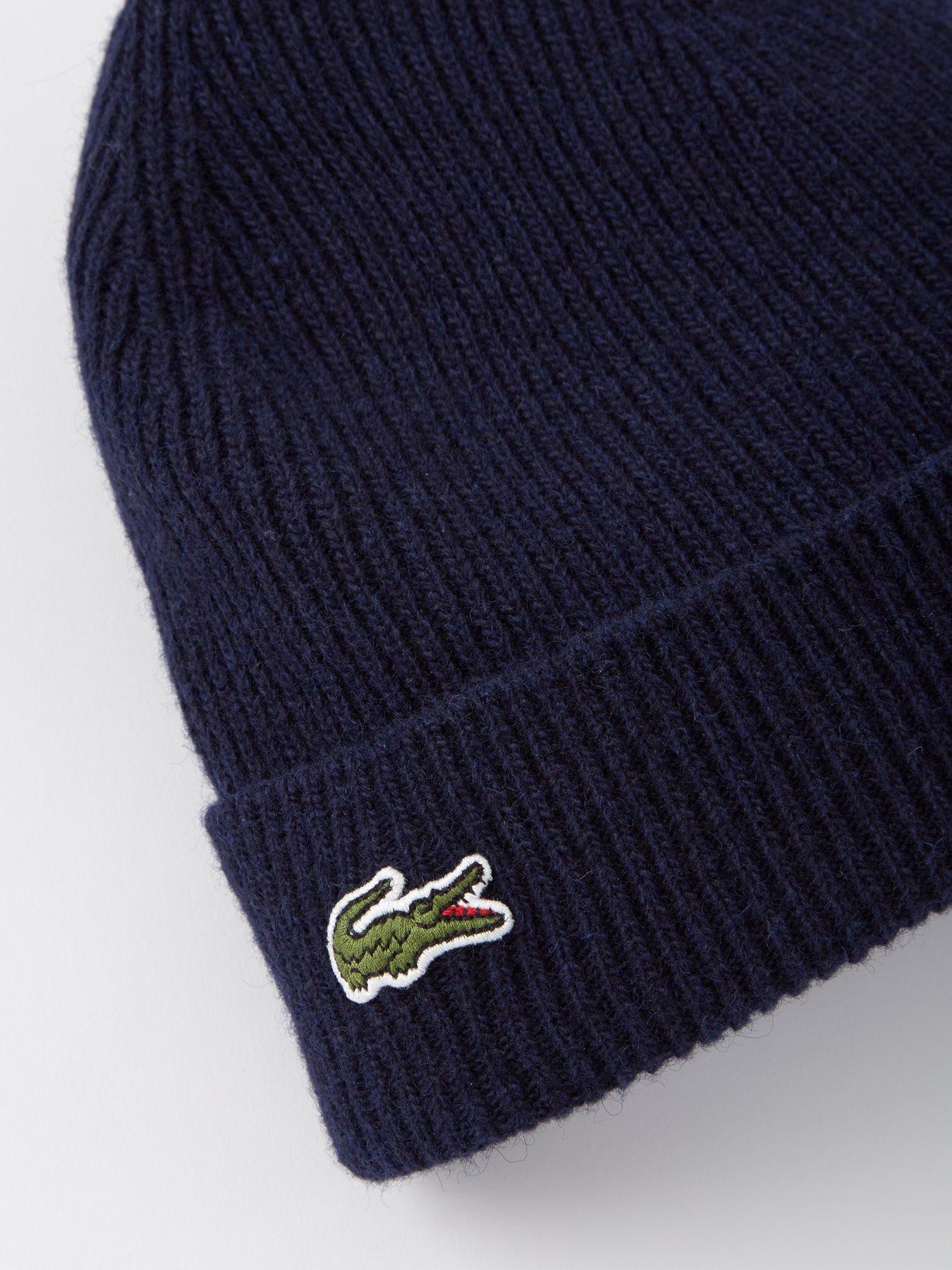 lacoste-lacoste-ribbed-wool-blend-scarf-and-beanie-hat-gift-set-navyoutfit