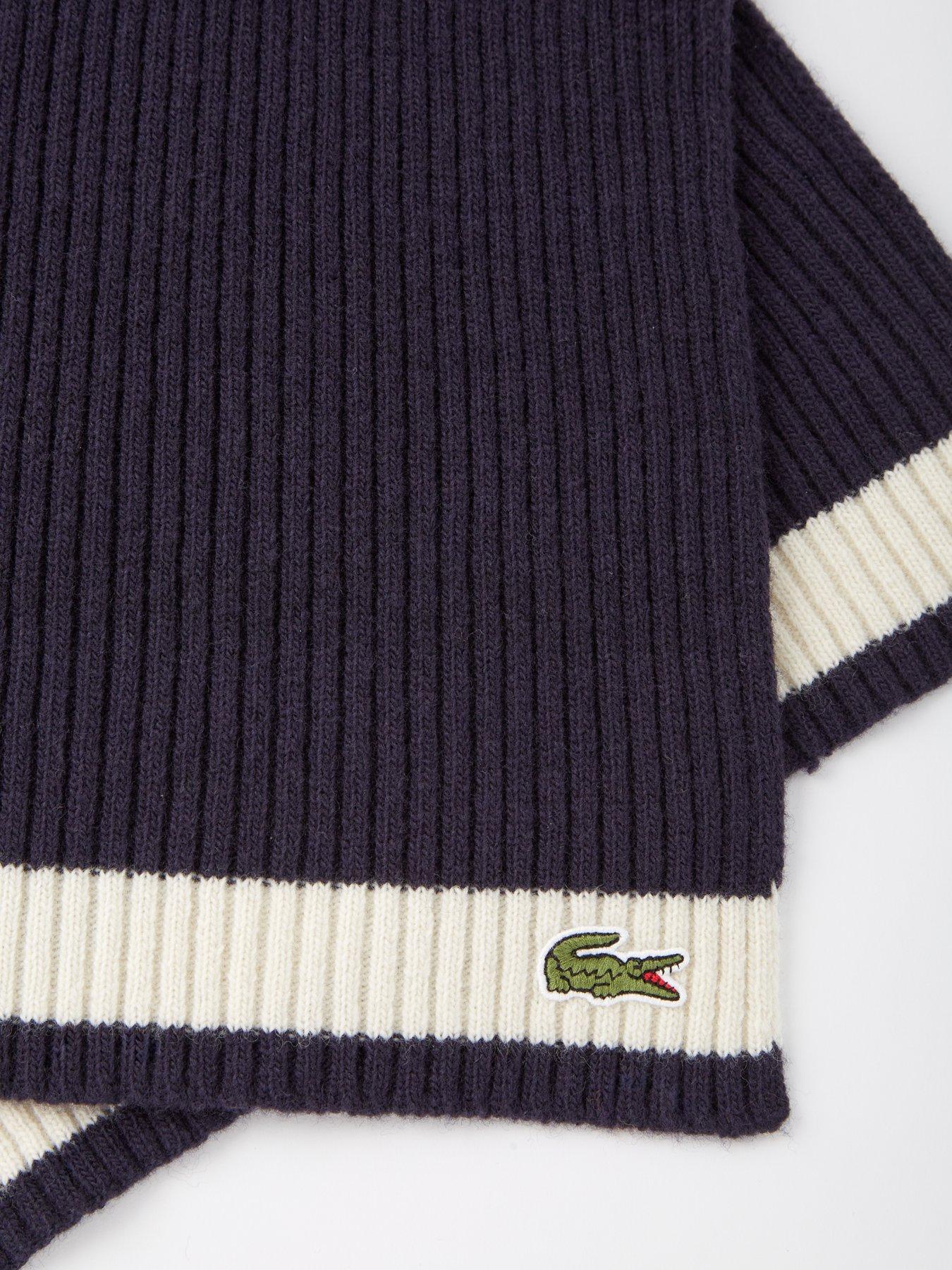 lacoste-lacoste-ribbed-wool-scarf-dark-bluedetail