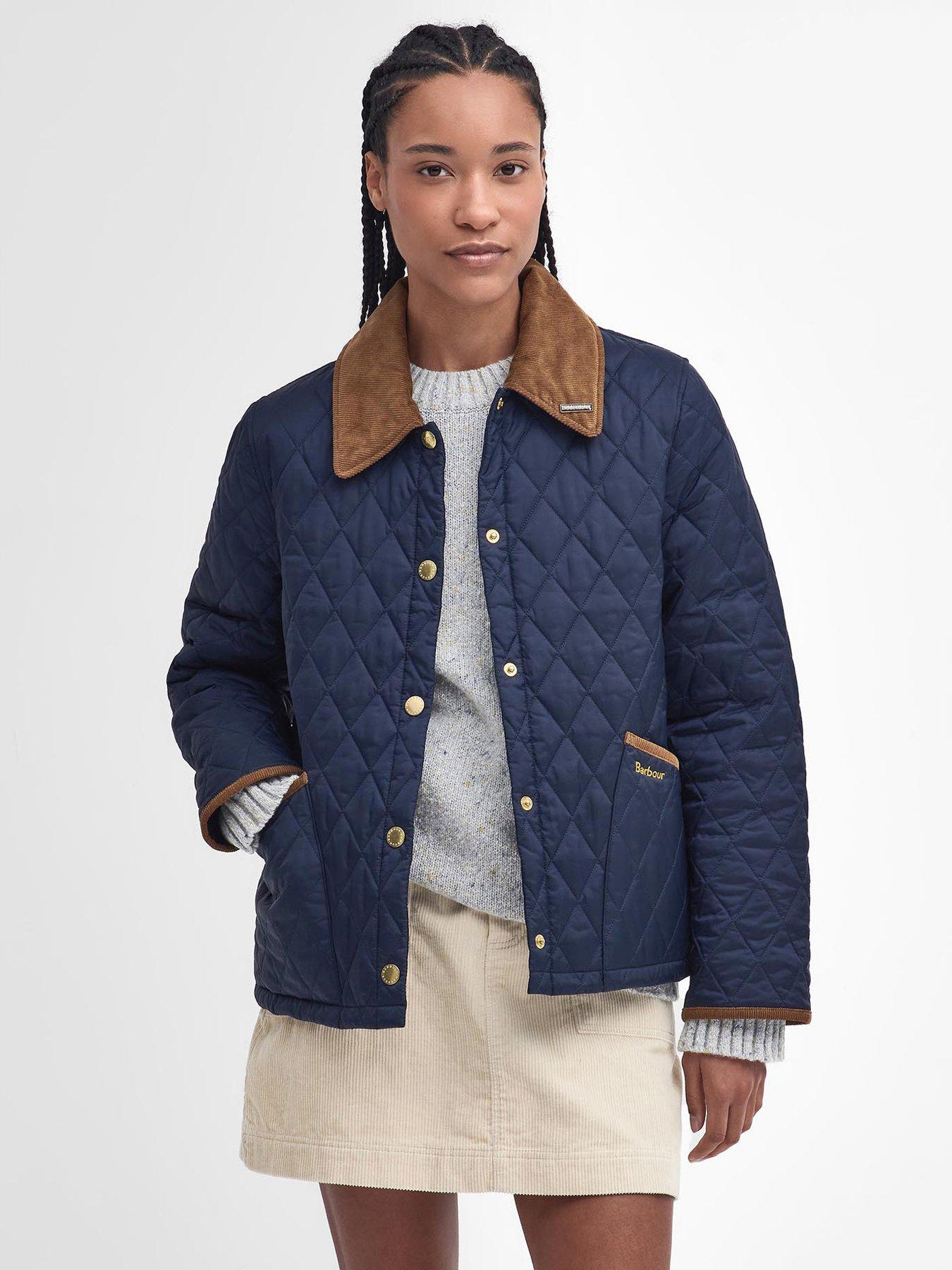 undefined 30th Anniversary Cropped Liddesdale Jacket - Navy