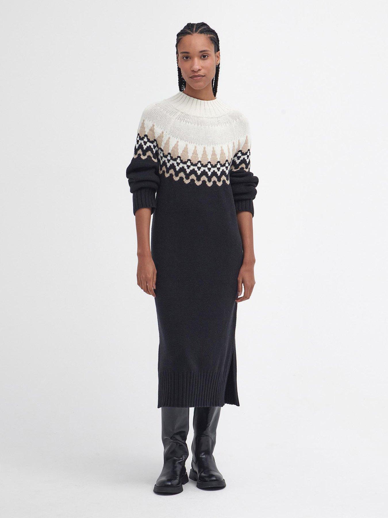 barbour-kingsford-knitted-dress-blackfront