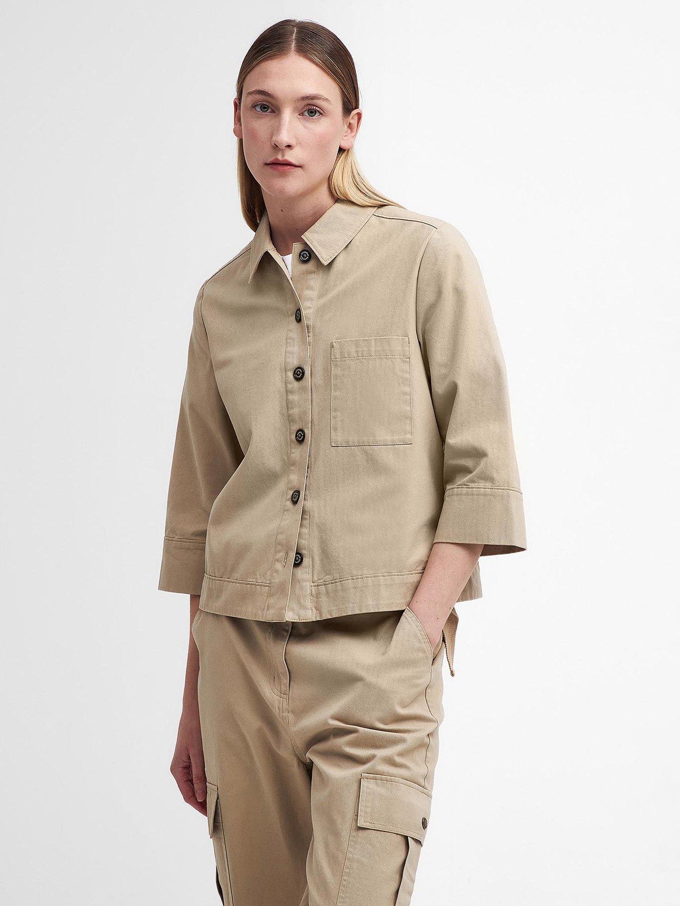 barbour-fleur-shirt-beige