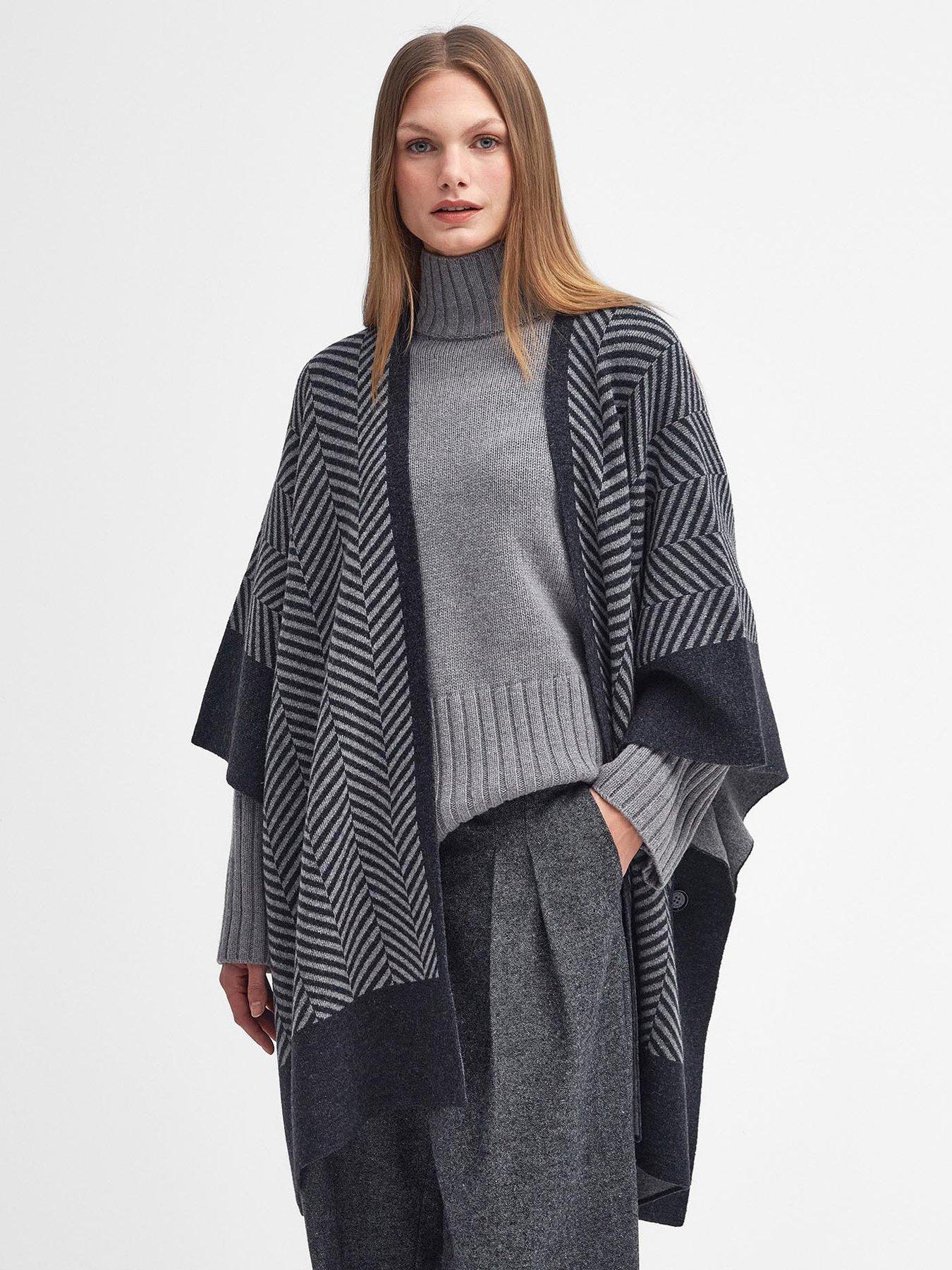 barbour-roslin-knitted-cape-grey