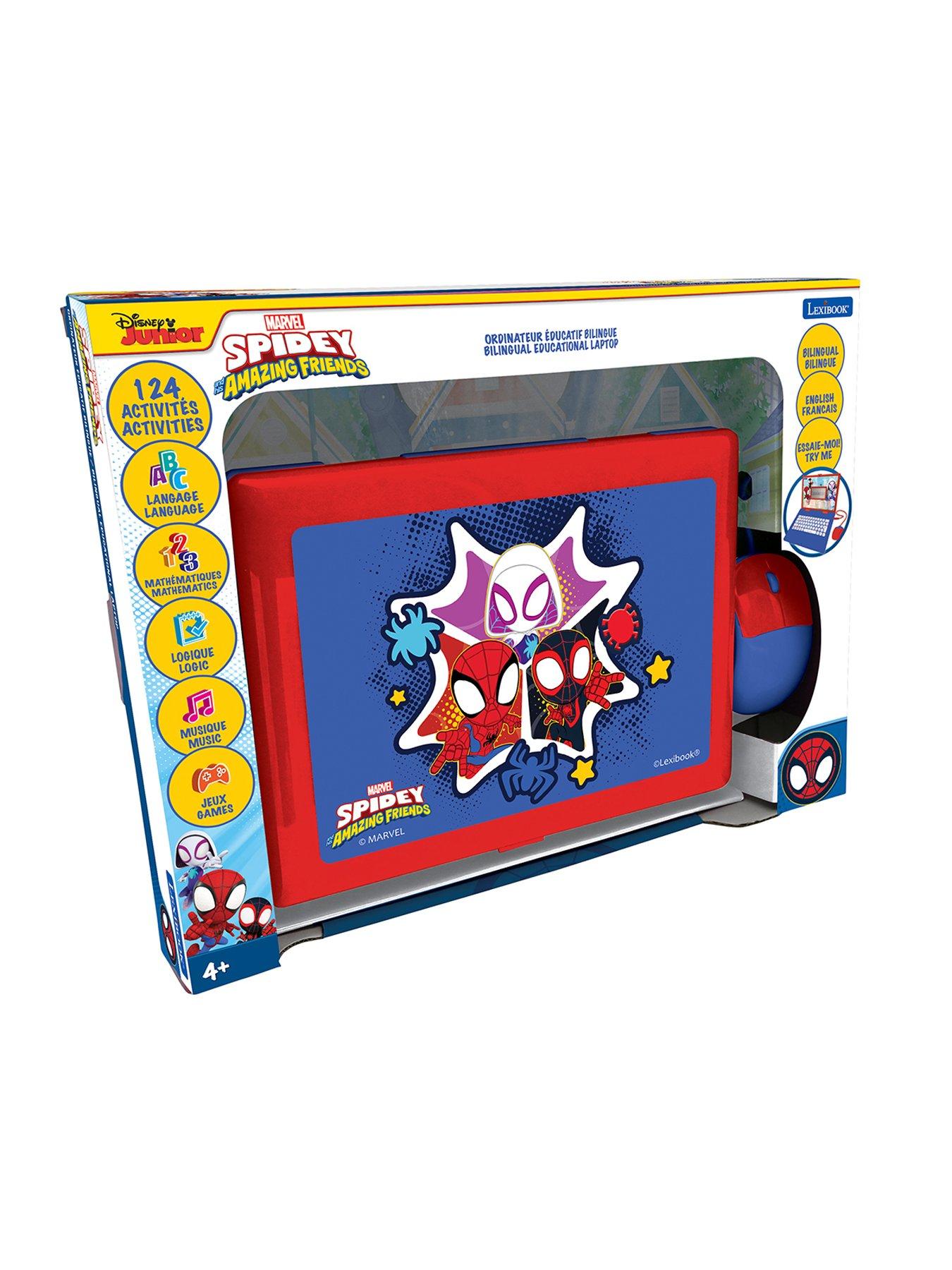 Image 3 of 6 of Spiderman Spidey and His Amazing Friends Bilingual Educational Laptop