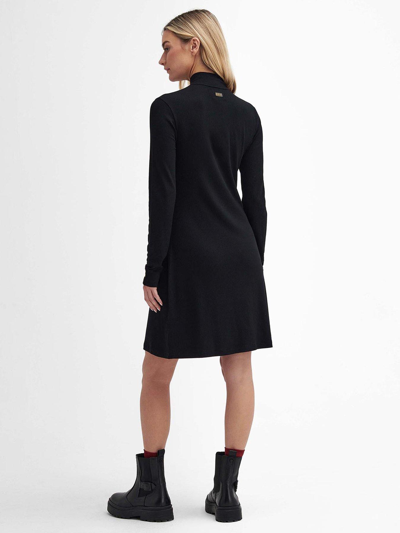 barbour-international-hailey-dress-blackstillFront