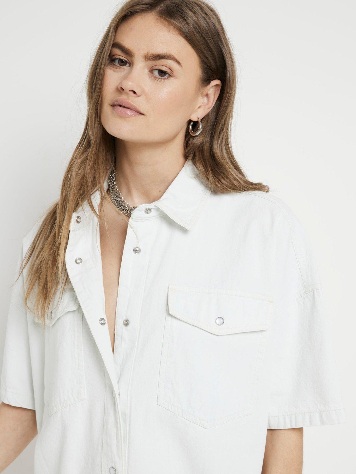 river-island-denim-button-through-mini-dress-whitedetail