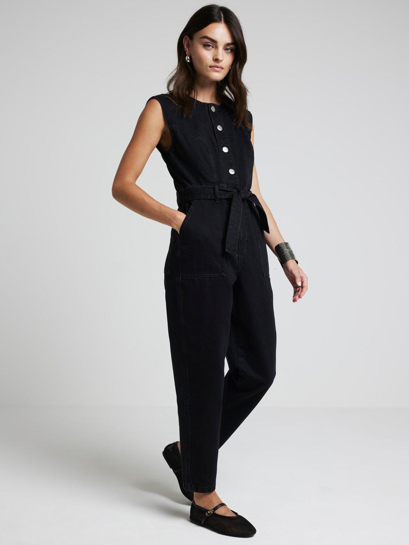 river-island-waistcoat-jumpsuit-black