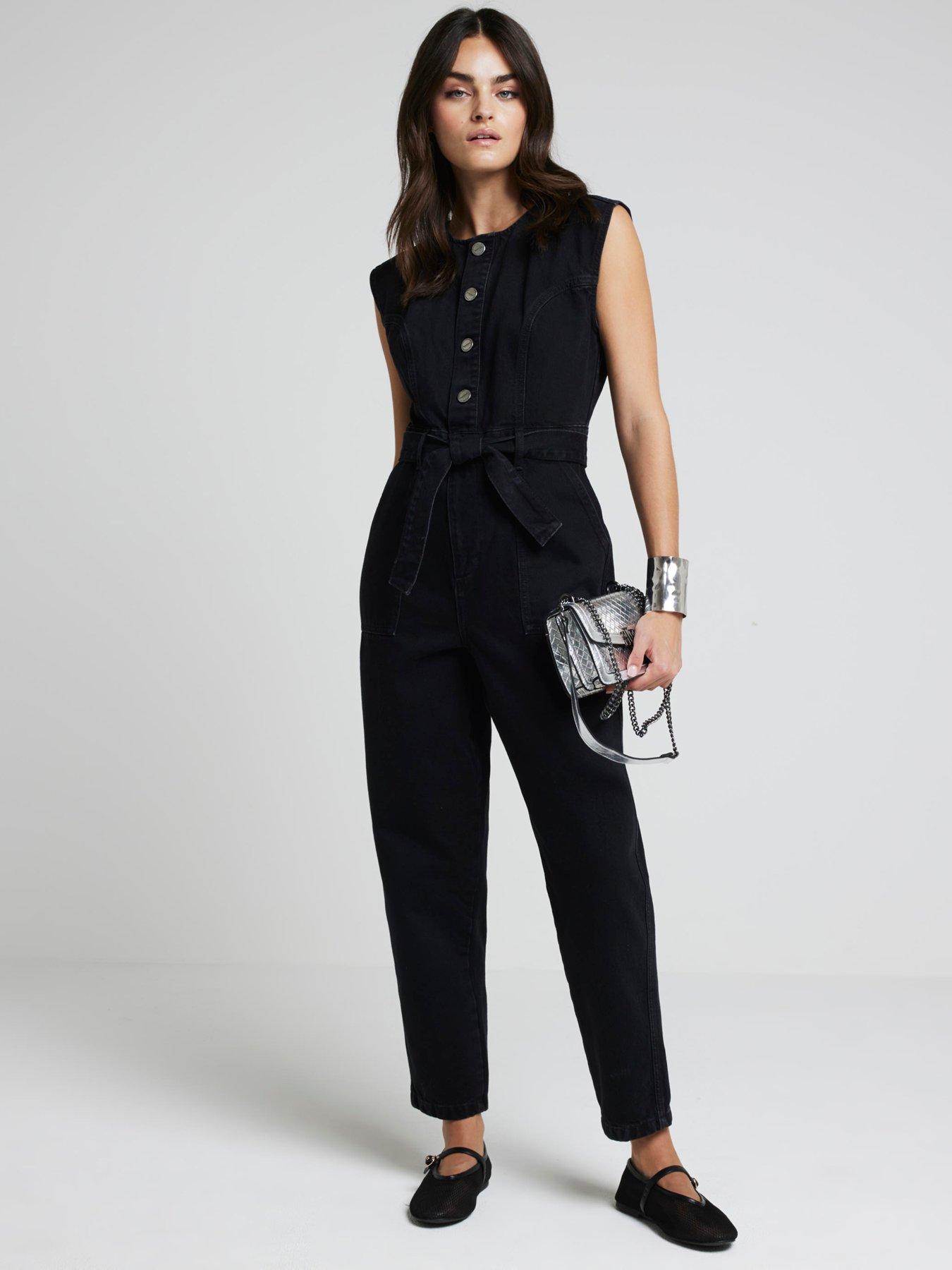 river-island-waistcoat-jumpsuit-blackback