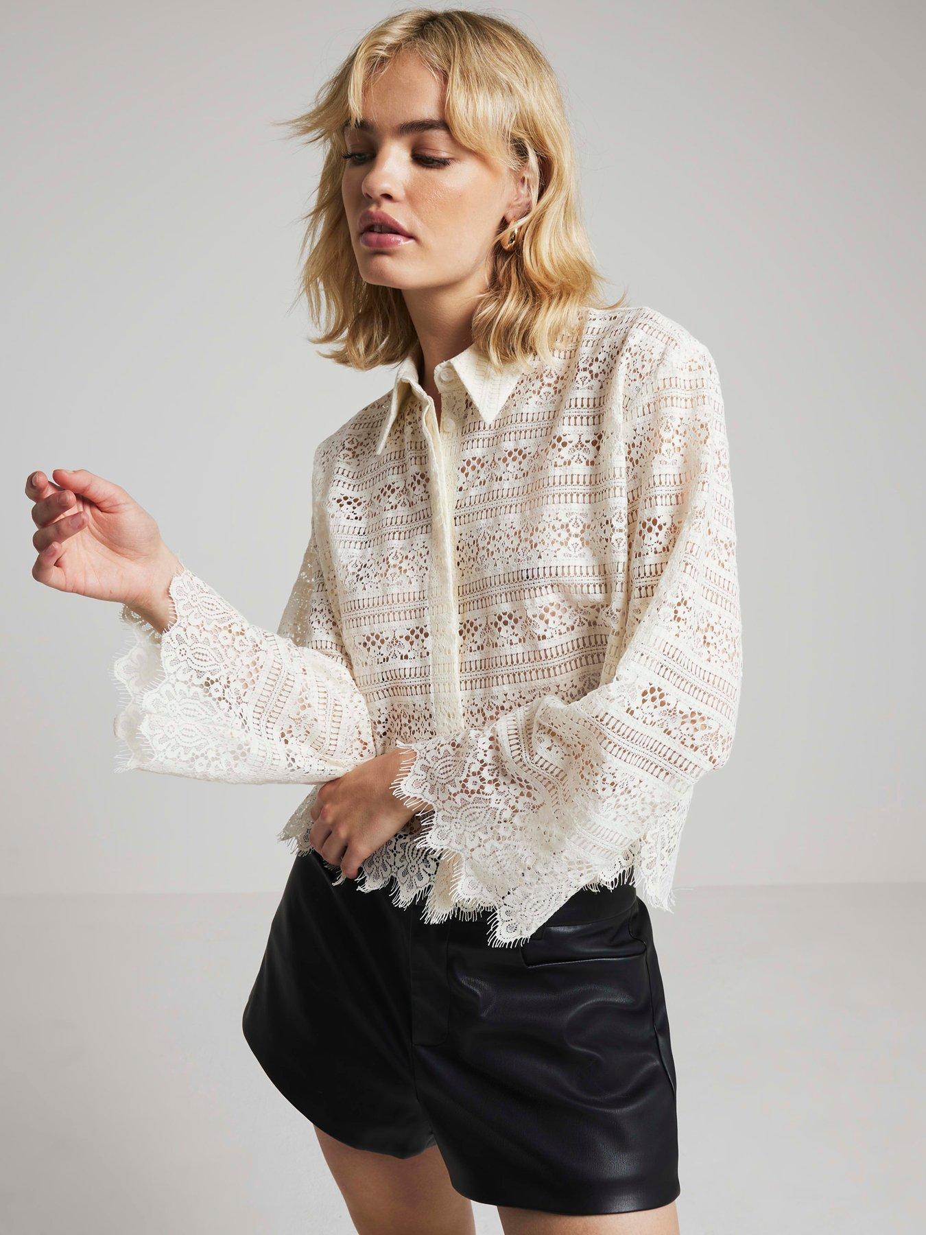 river-island-lace-cropped-shirt-cream